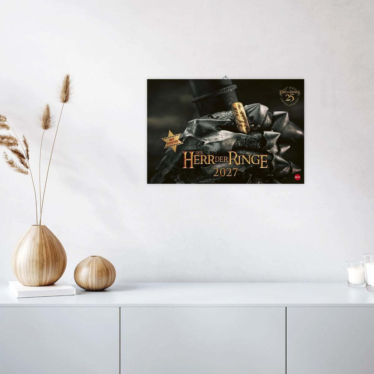 Der Herr der Ringe Broschur XL Kalender 2027 – Ansicht
