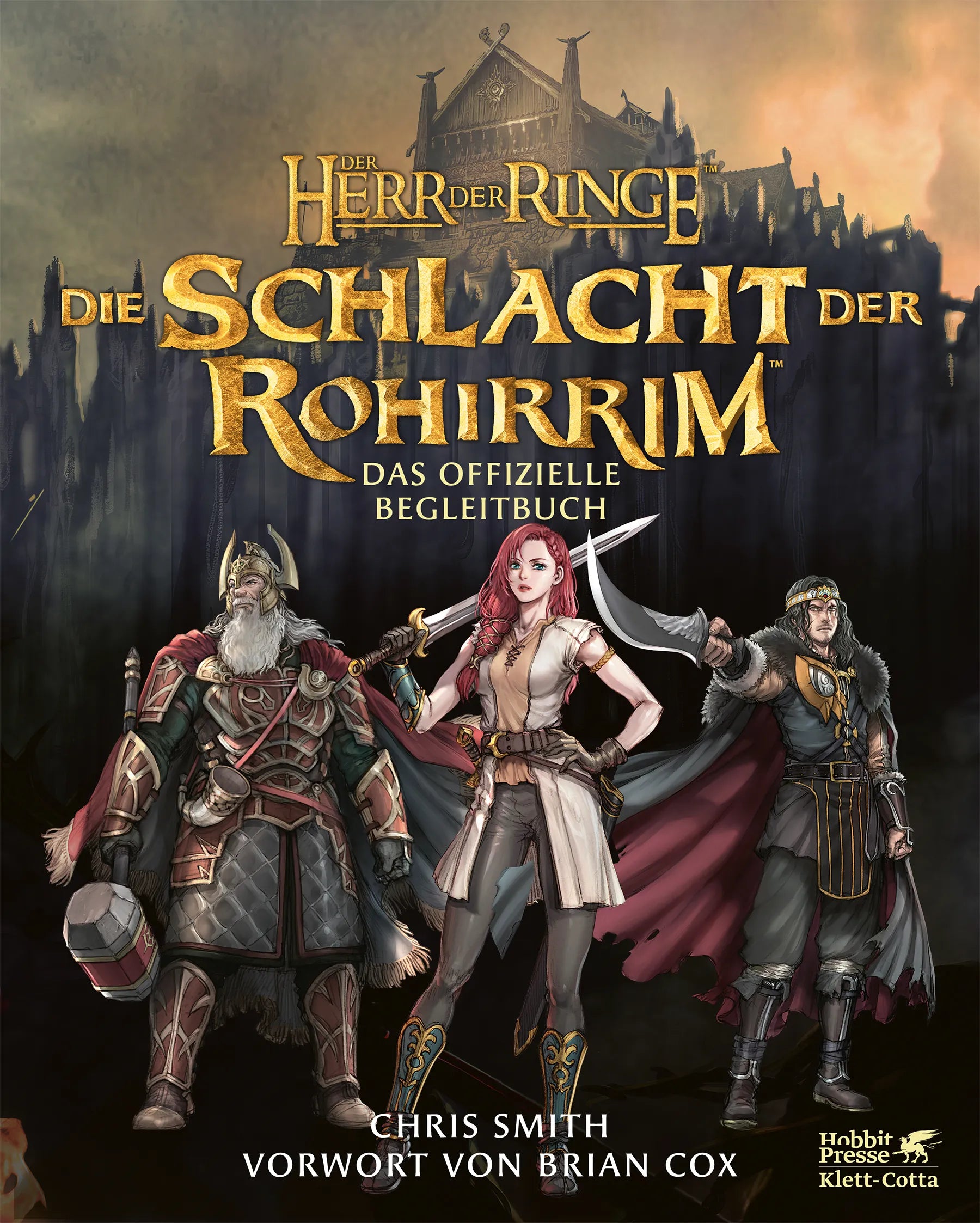 Buchcover von 'Der Herr der Ringe: Die Schlacht der Rohirrim - Das offizielle Begleitbuch' - Gebundene Ausgabe von Chris Smith
