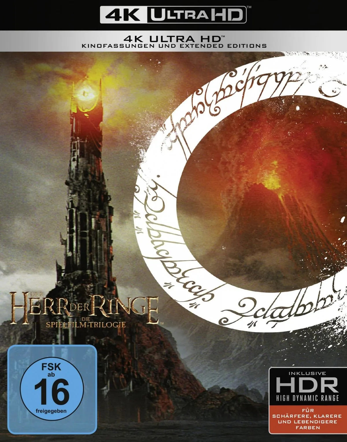 Der Herr der Ringe: Extended Edition Trilogie - Blu-ray 4K Ultra HD