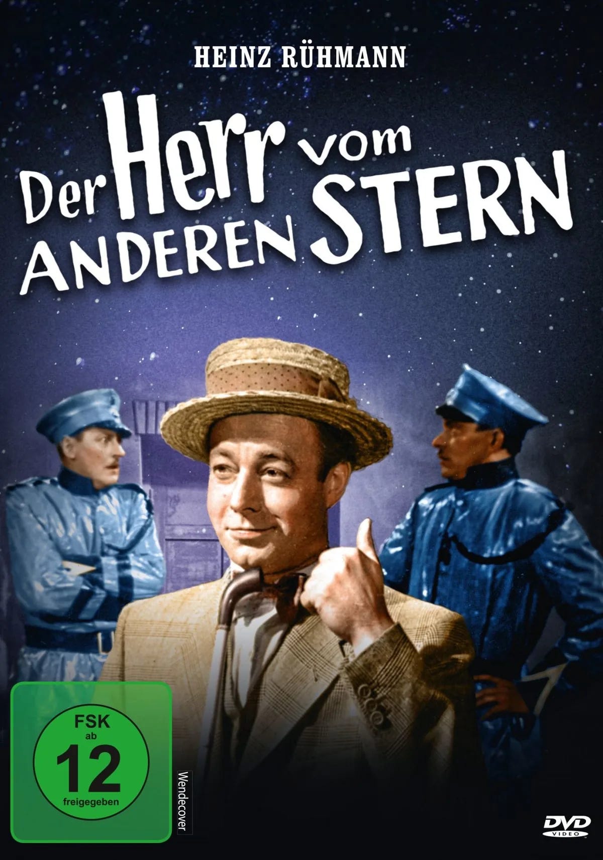 DVD-Cover: Der Herr vom anderen Stern. Regie: Heinz Hilpert