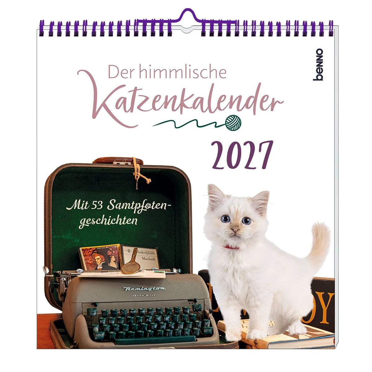 Wandkalender: Der himmlische Katzenkalender 2027