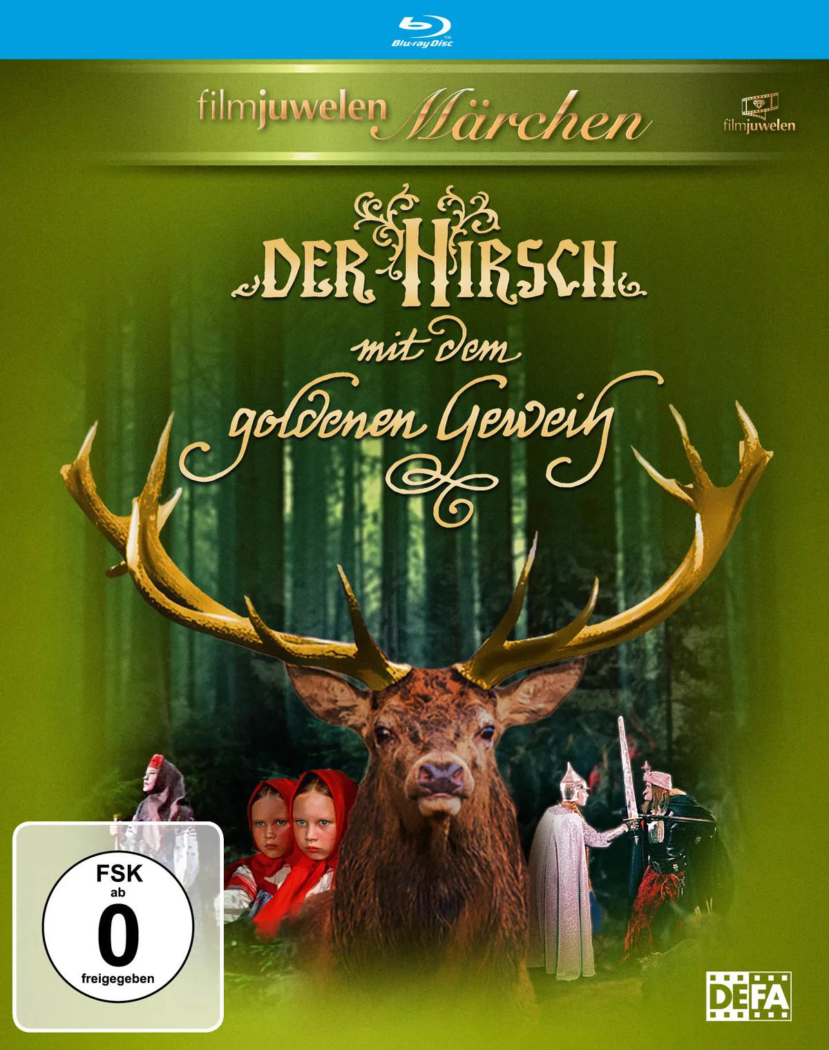 Der Hirsch mit dem goldenen Geweih - Blu-ray Disc