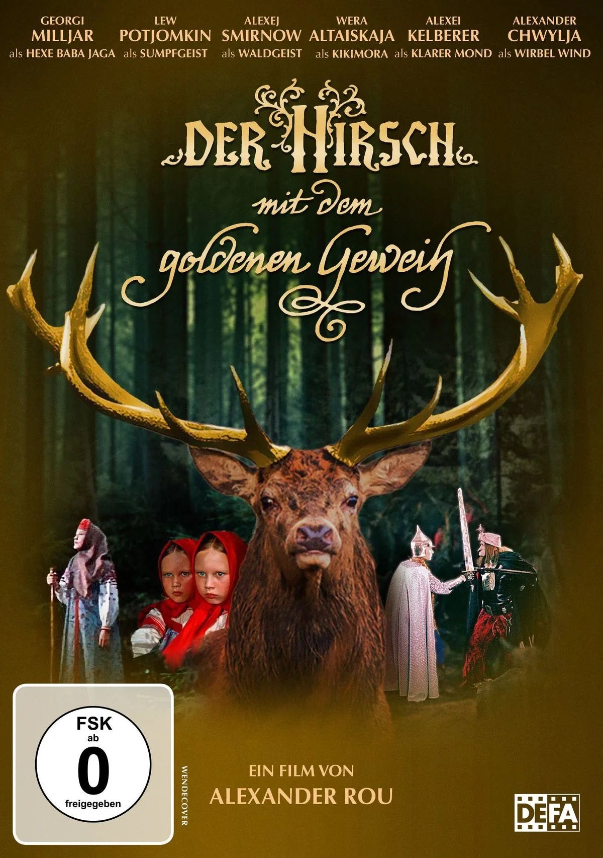 Der Hirsch mit dem goldenen Geweih - DVD