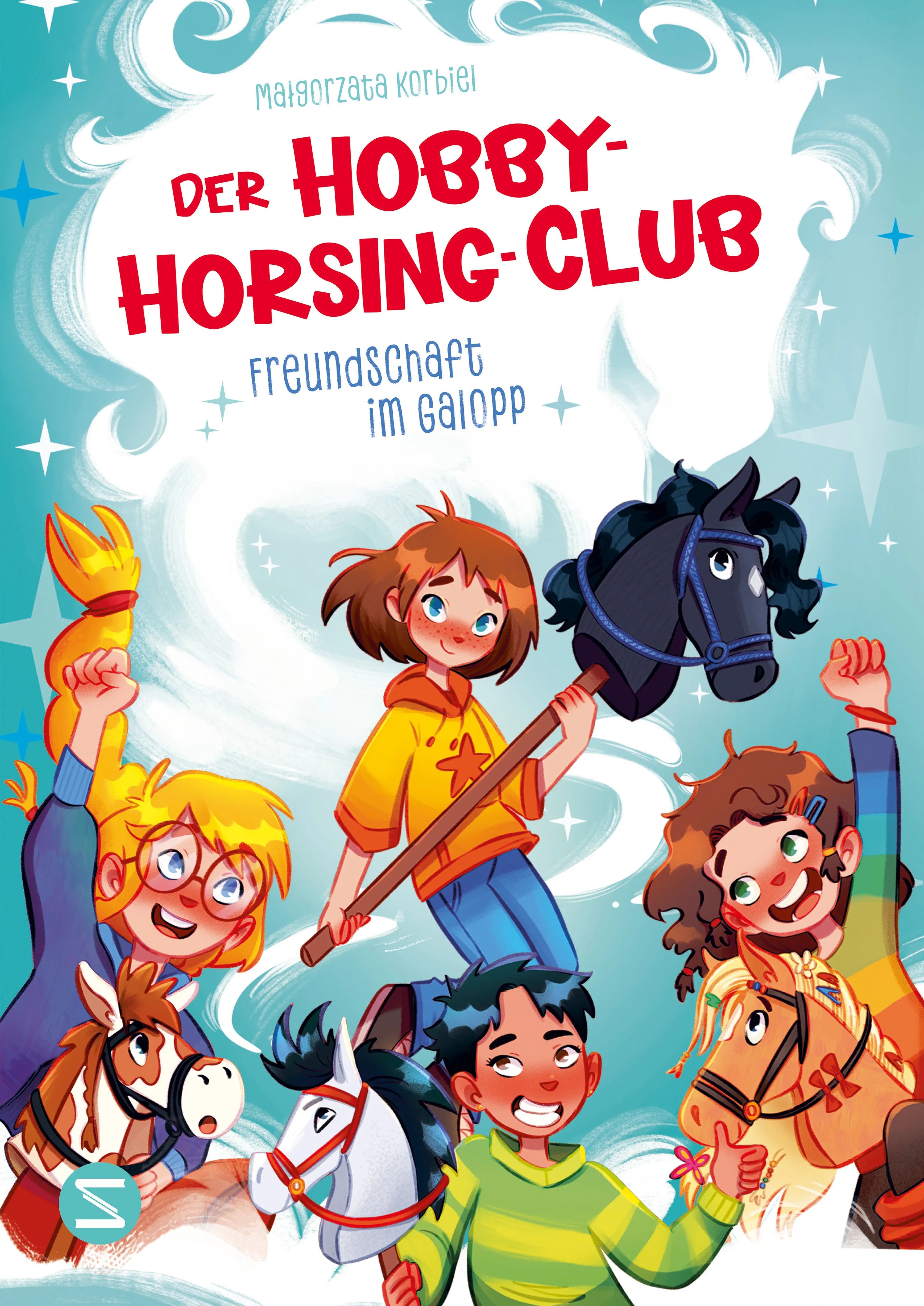 Buchcover von 'Der Hobby-Horsing-Club. Freundschaft im Galopp' - Gebundene Ausgabe von Małgorzata Korbiel