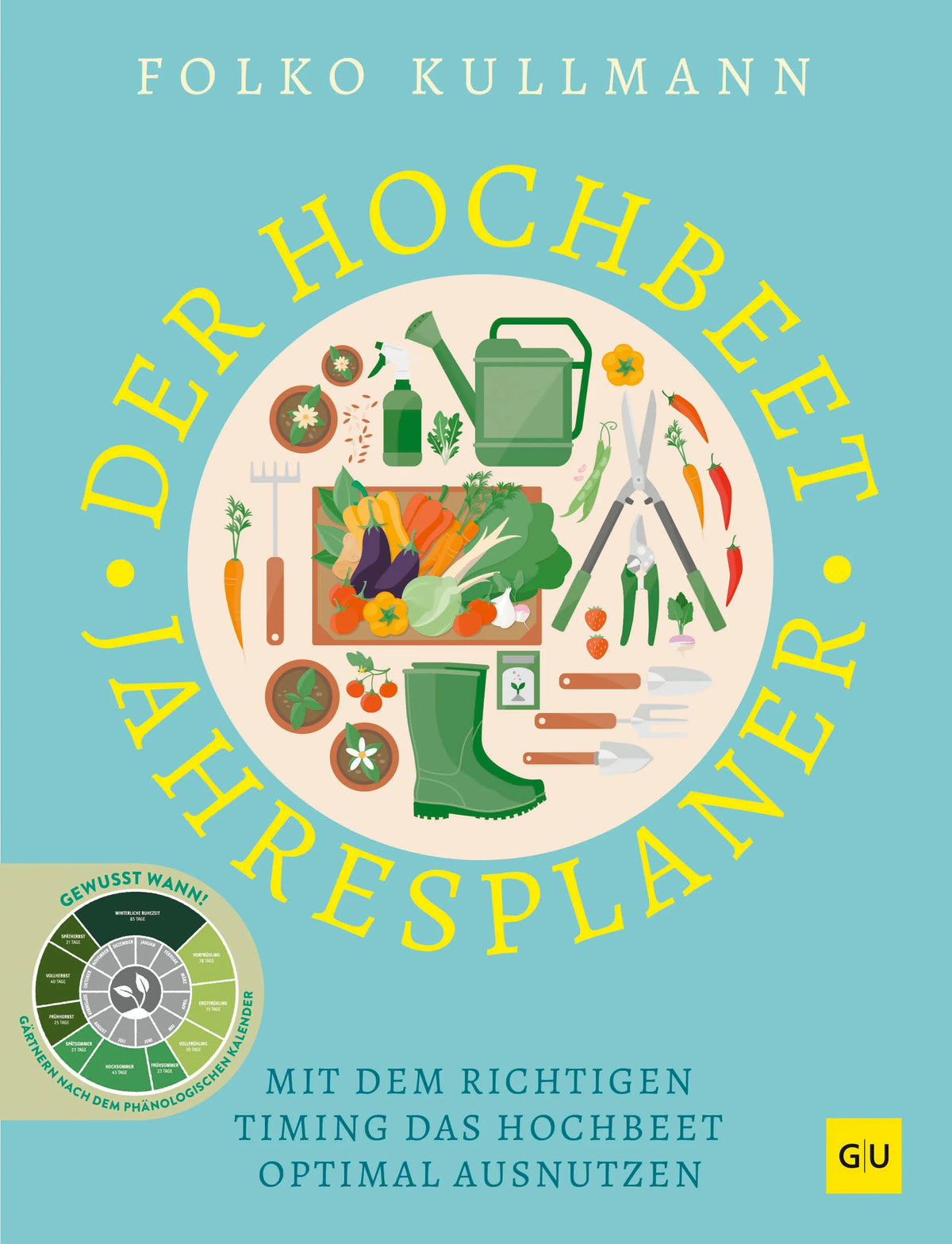 Detailansicht: Der Hochbeet-Jahresplaner (Hardcover)