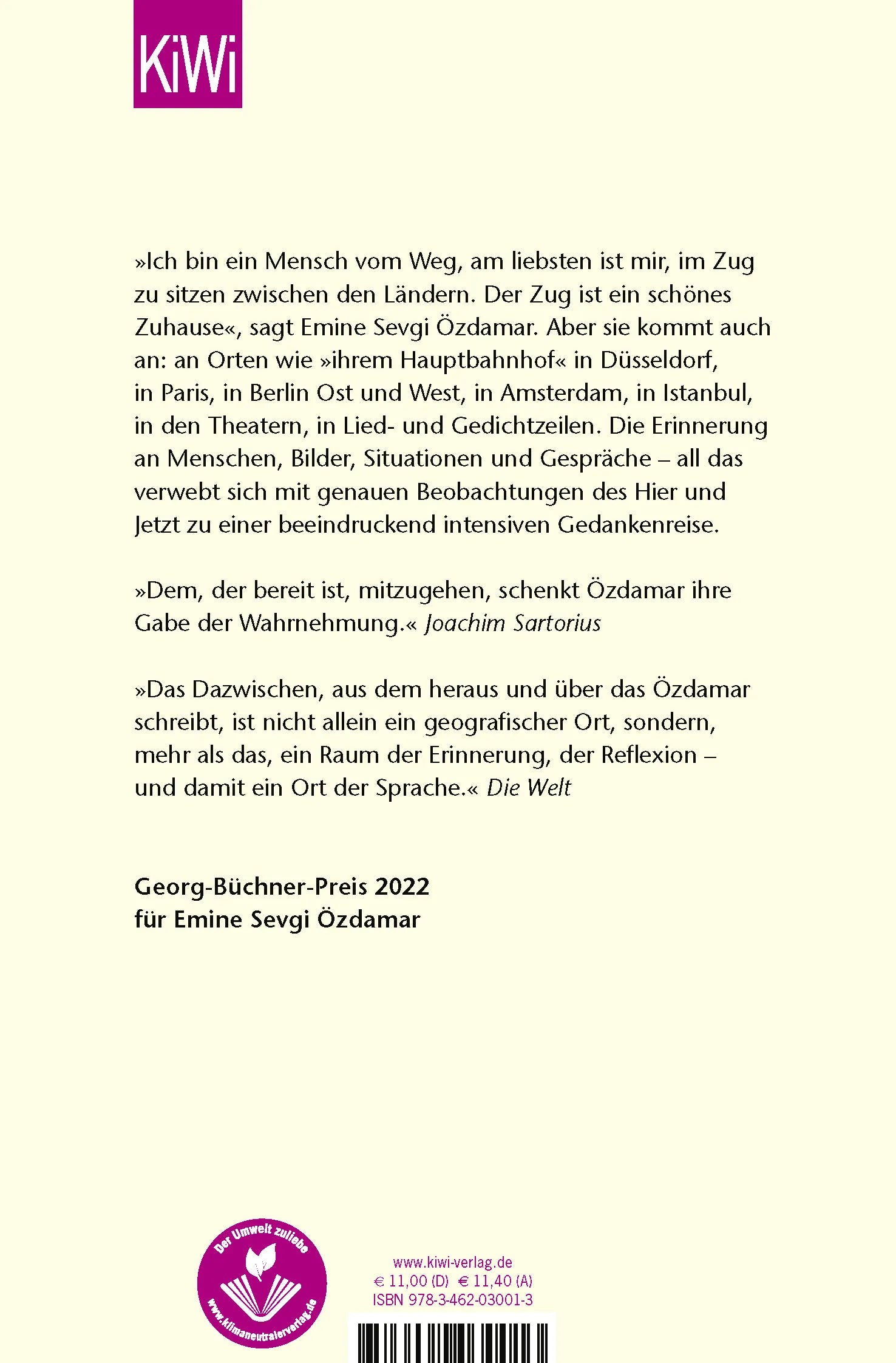 Buchrückseite von 'Der Hof im Spiegel' mit Klappentext - Taschenbuch