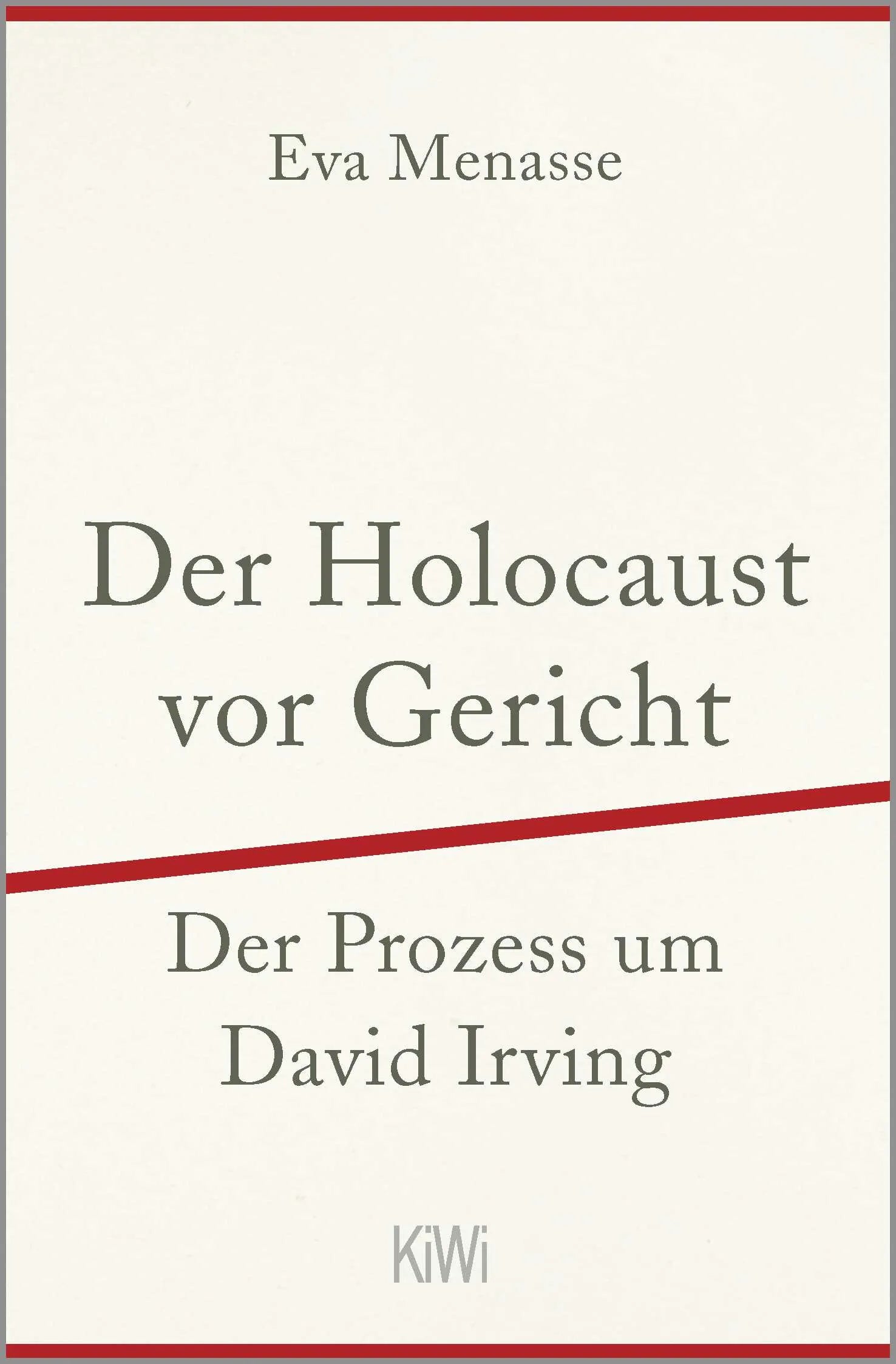 Buchcover von 'Der Holocaust vor Gericht' - Taschenbuch von Eva Menasse