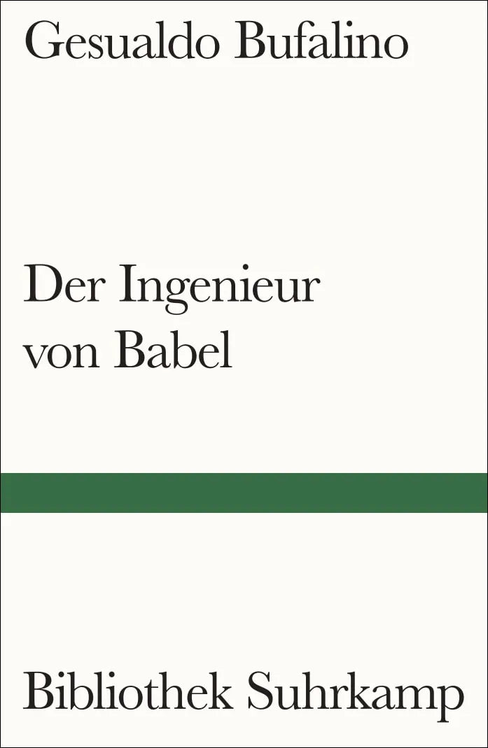 Buchcover von 'Der Ingenieur von Babel' - Taschenbuch von Gesualdo Bufalino