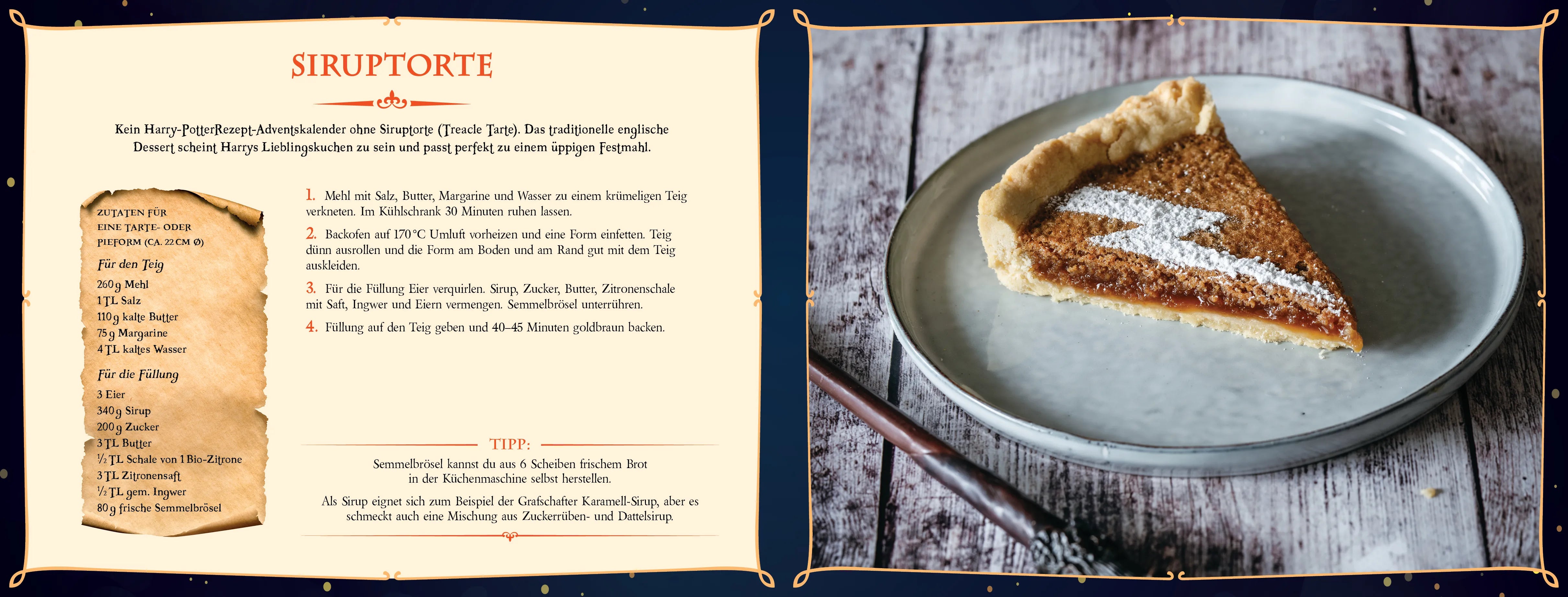 Innenansicht von 'Der inoffizielle Harry-Potter-Rezept-Adventskalender. Hardcover-Ausgabe' - Gebundene Ausgabe