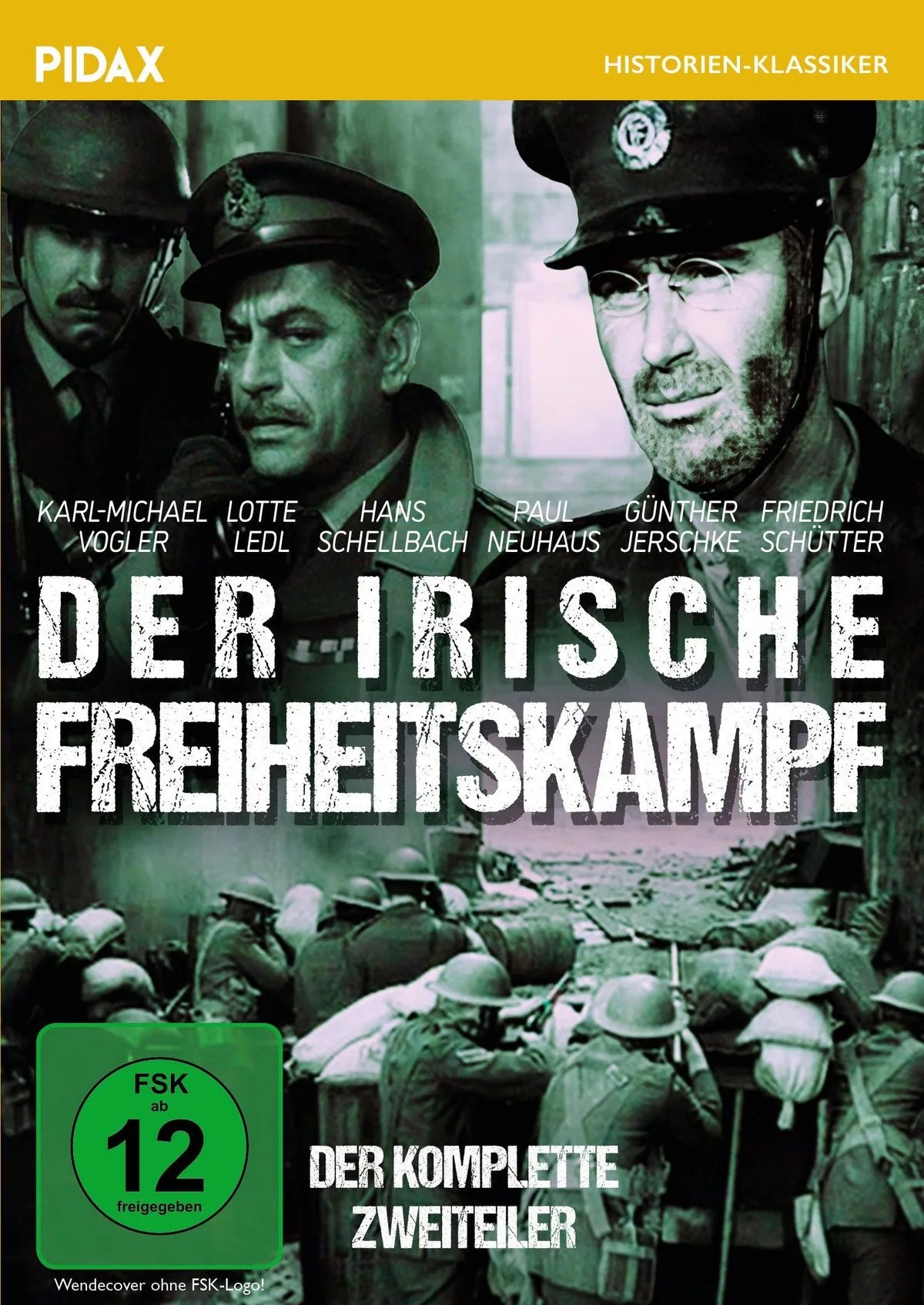 DVD-Cover: Der irische Freiheitskampf / Zweiteiliges Dokudr. Regie: Wolfgang Schleif