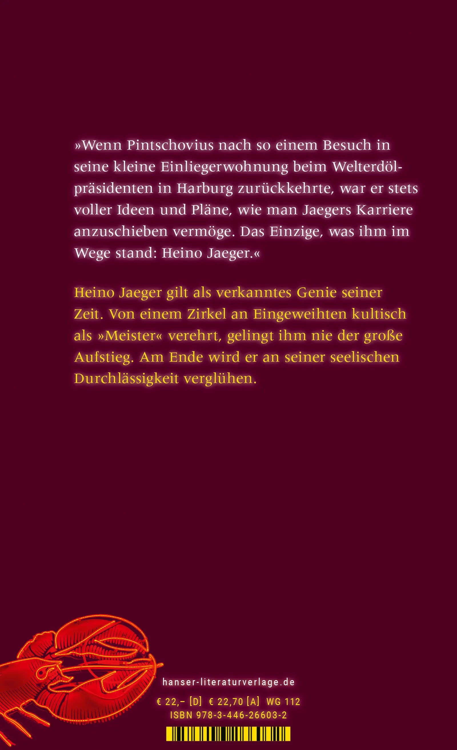 Produktansicht: Der Jaeger und sein Meister (Gebundene Ausgabe)