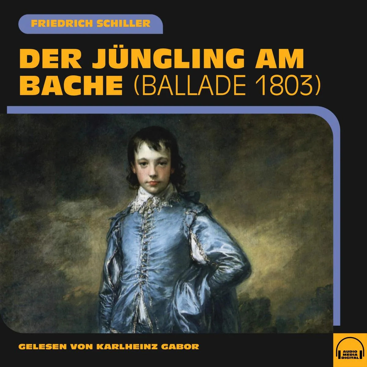 Cover: Der Jüngling am Bache (Hörbuch Download) von Friedrich Schiller