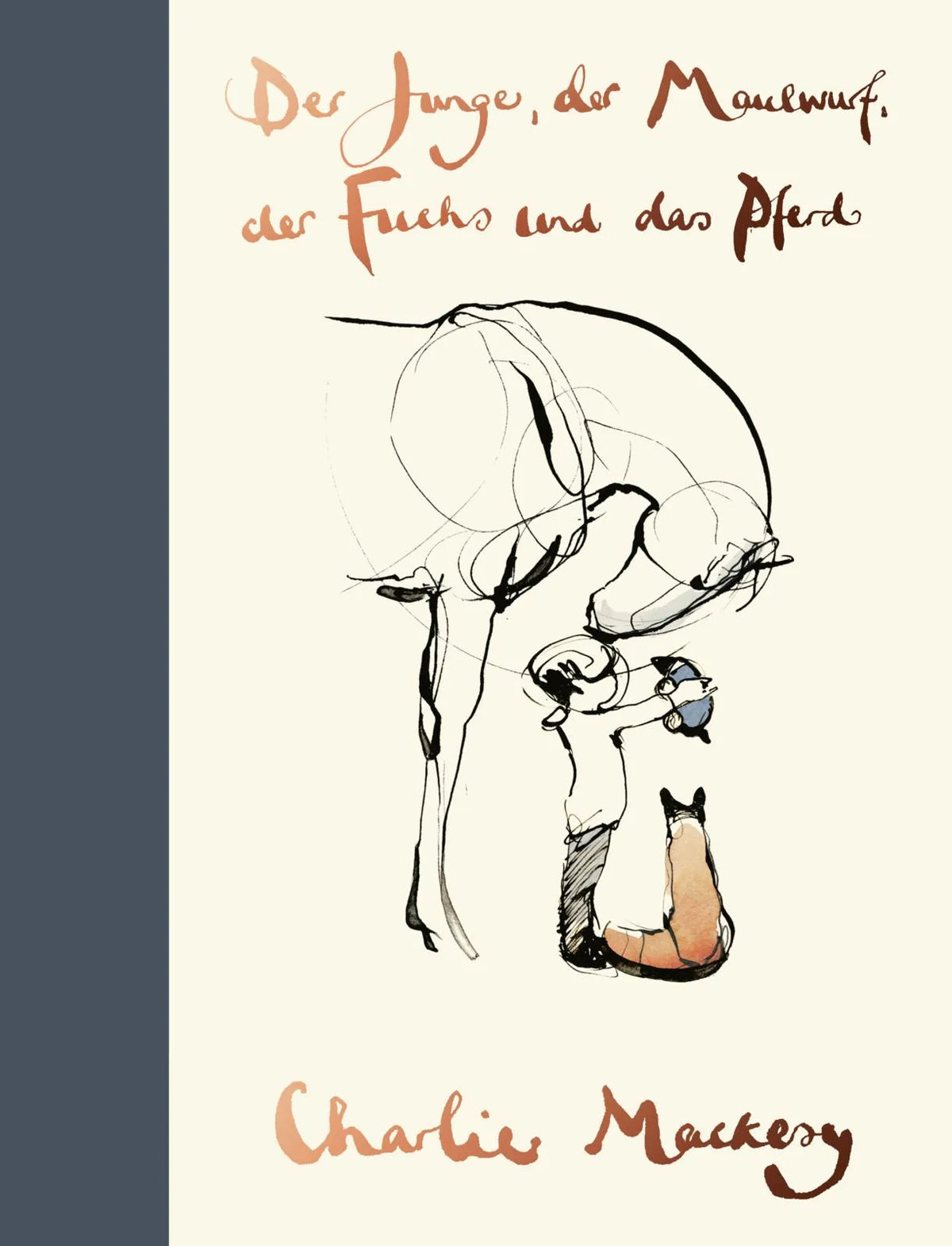 Buchcover von 'Der Junge, der Maulwurf, der Fuchs und das Pferd' - Gebundene Ausgabe von Charlie Mackesy