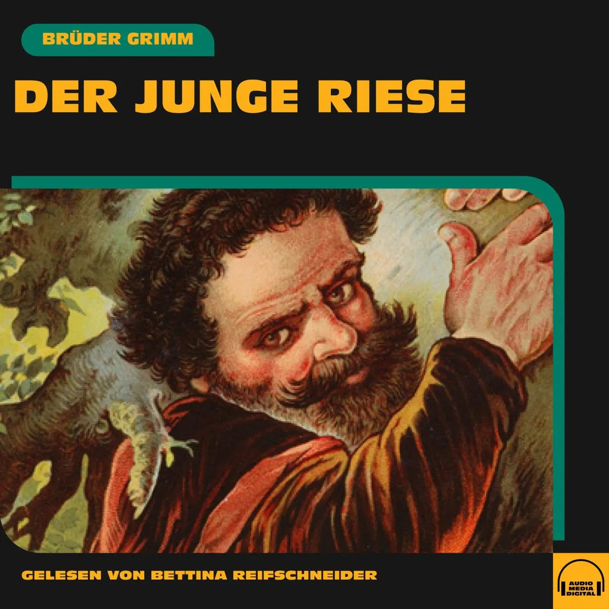 Cover: Der junge Riese (Hörbuch Download) von Brüder Grimm