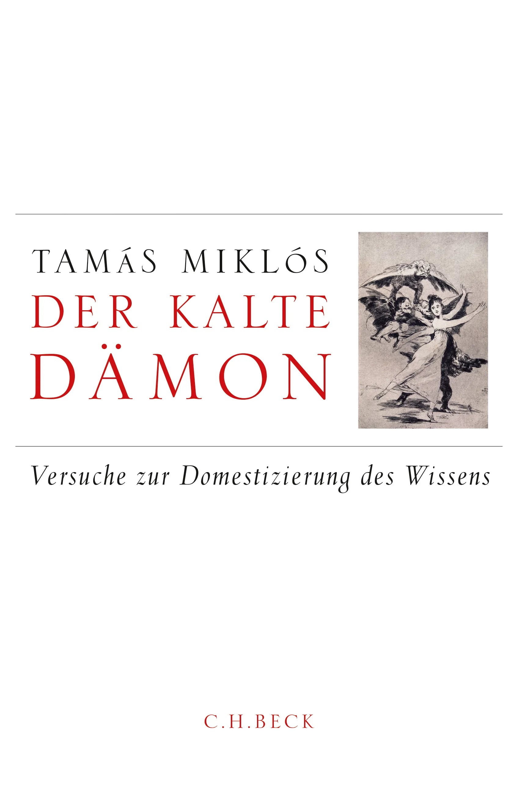 Buchcover von 'Der kalte Dämon' - Gebundene Ausgabe von Tamás Miklós