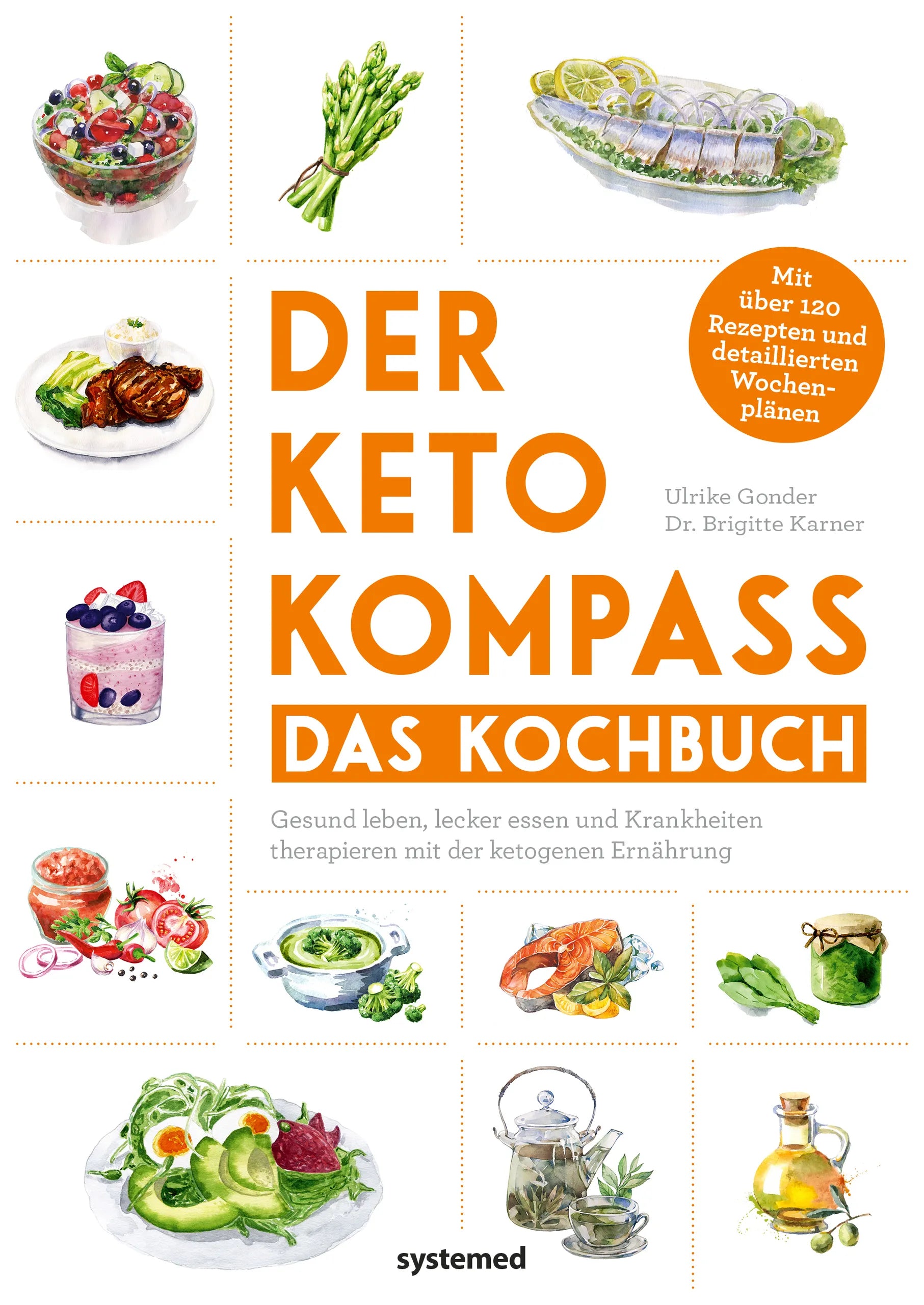 Buchcover von 'Der Keto-Kompass – Das Kochbuch' - Taschenbuch von Ulrike Gonder
