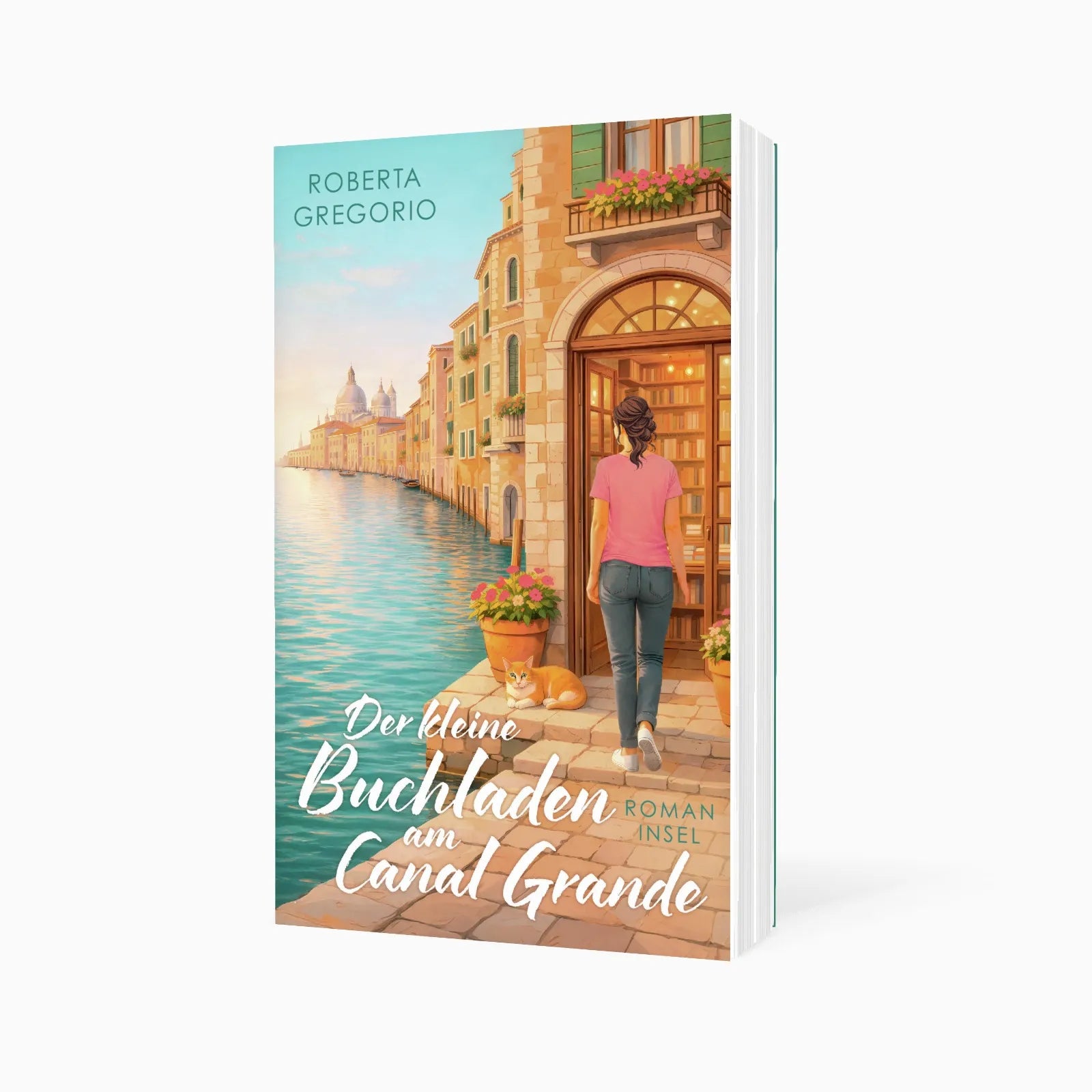 Detailansicht: Der kleine Buchladen am Canal Grande (Taschenbuch)