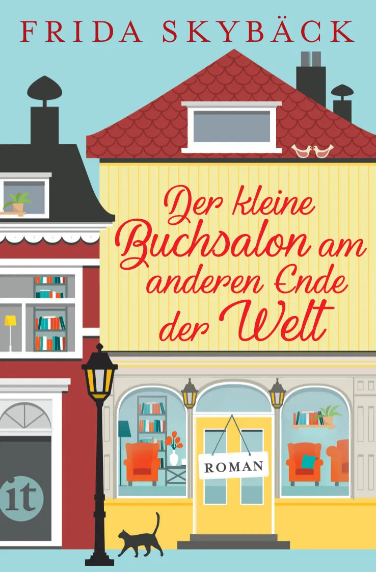 Buchcover von 'Der kleine Buchsalon am anderen Ende der Welt' - Taschenbuch von Frida Skybäck