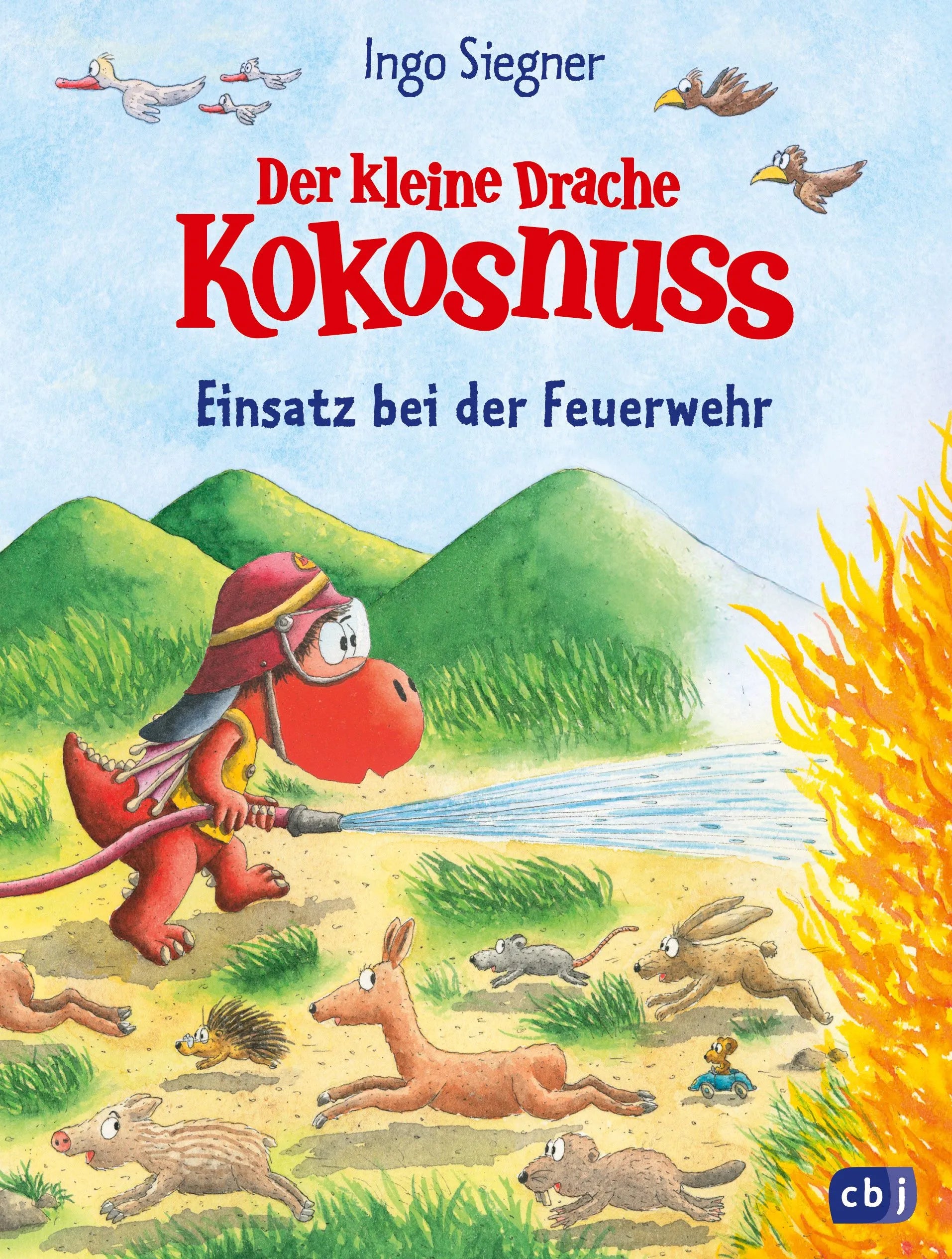 Cover: Der kleine Drache Kokosnuss - Einsatz bei der Feuerwehr (E-Book) von Ingo Siegner