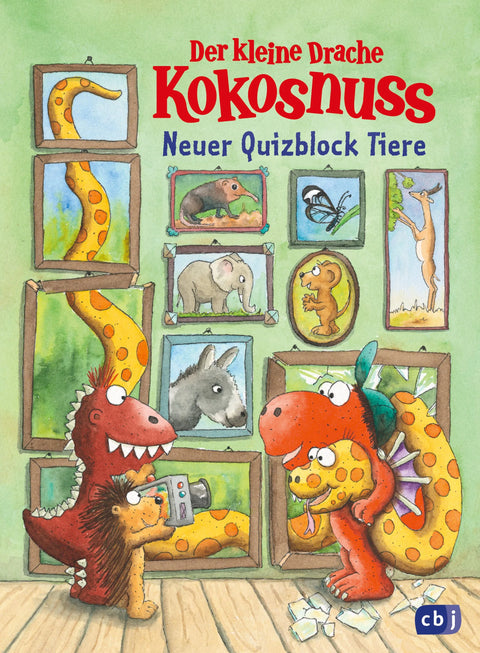 Der kleine Drache Kokosnuss - Quizblock Tiere 2