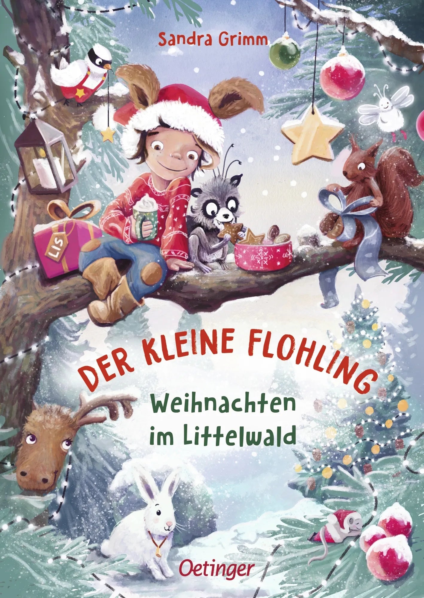 Buchcover von 'Der kleine Flohling 2. Weihnachten im Littelwald' - Gebundene Ausgabe von Sandra Grimm