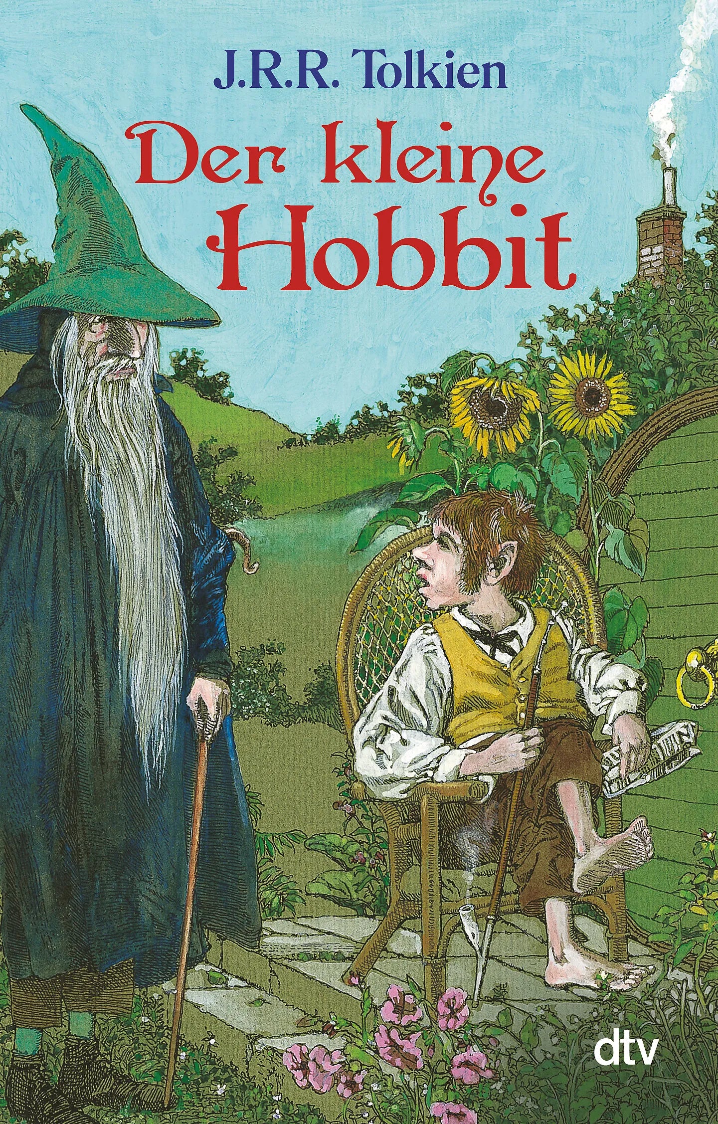 Buchcover von 'Der kleine Hobbit' - Taschenbuch von J.R.R. Tolkien