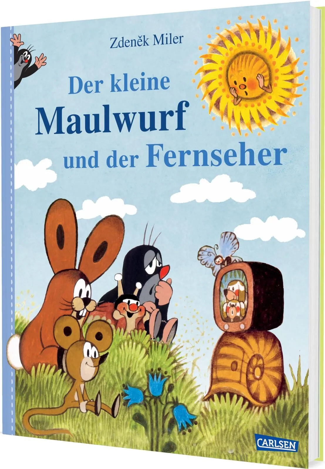 Cover: Der kleine Maulwurf und der Fernseher (Hardcover) von Zdeněk Miler