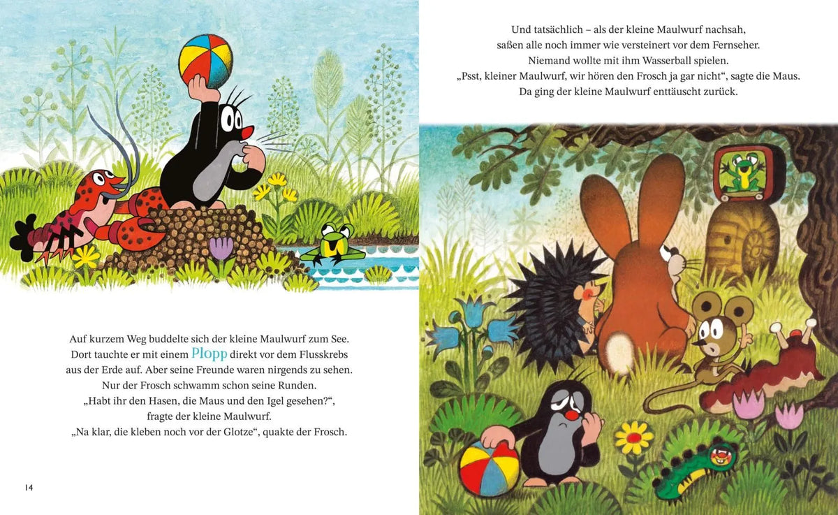 Detailansicht: Der kleine Maulwurf und der Fernseher (Hardcover)
