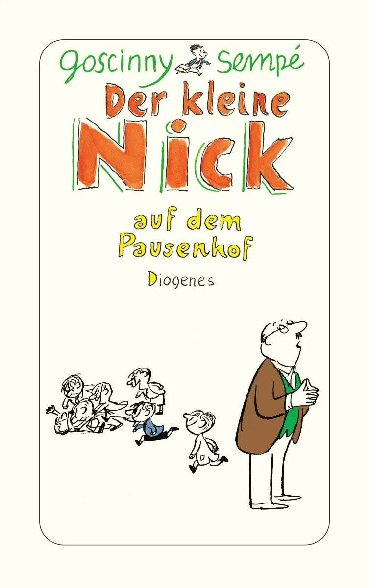 Buchcover von 'Der kleine Nick auf dem Pausenhof' - Taschenbuch von René Goscinny