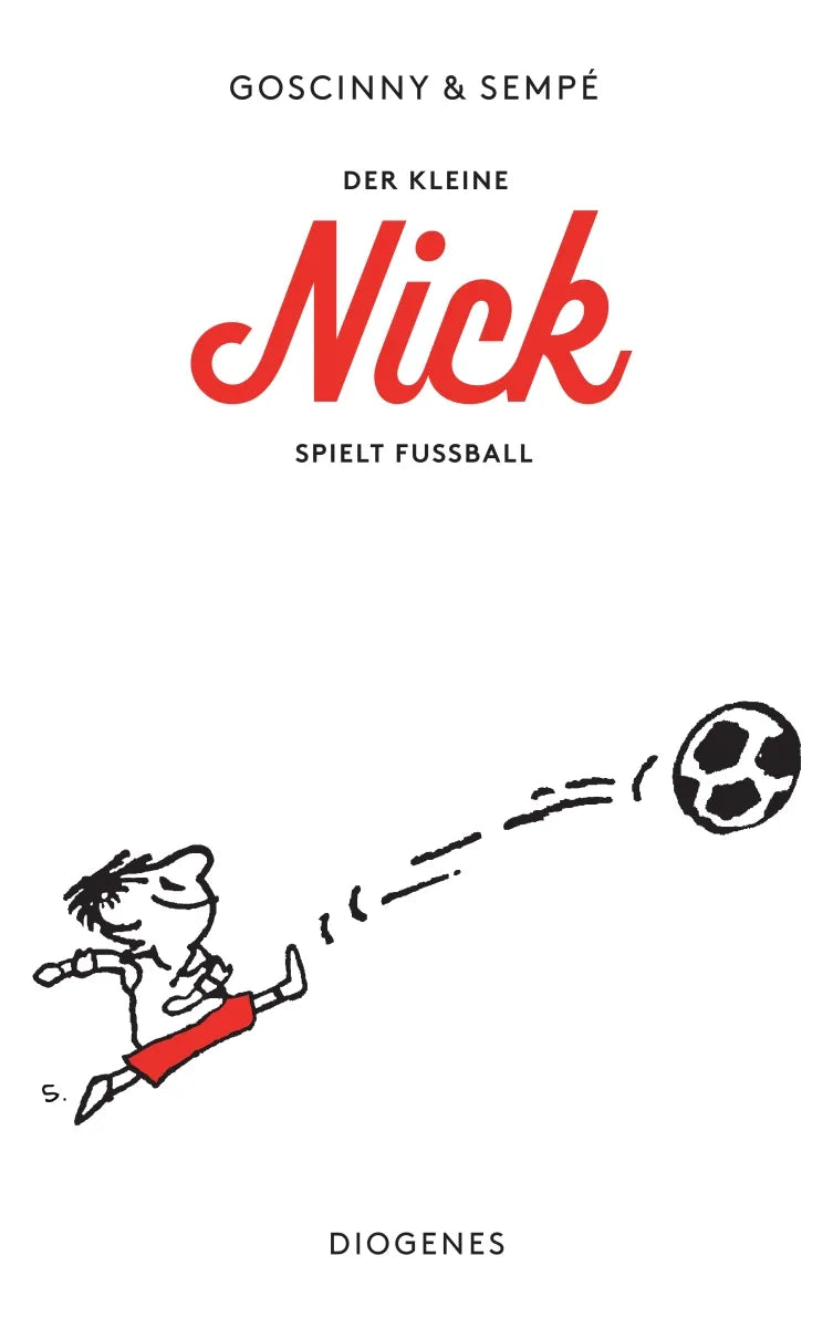 Buchcover von 'Der kleine Nick spielt Fußball' - Taschenbuch von René Goscinny