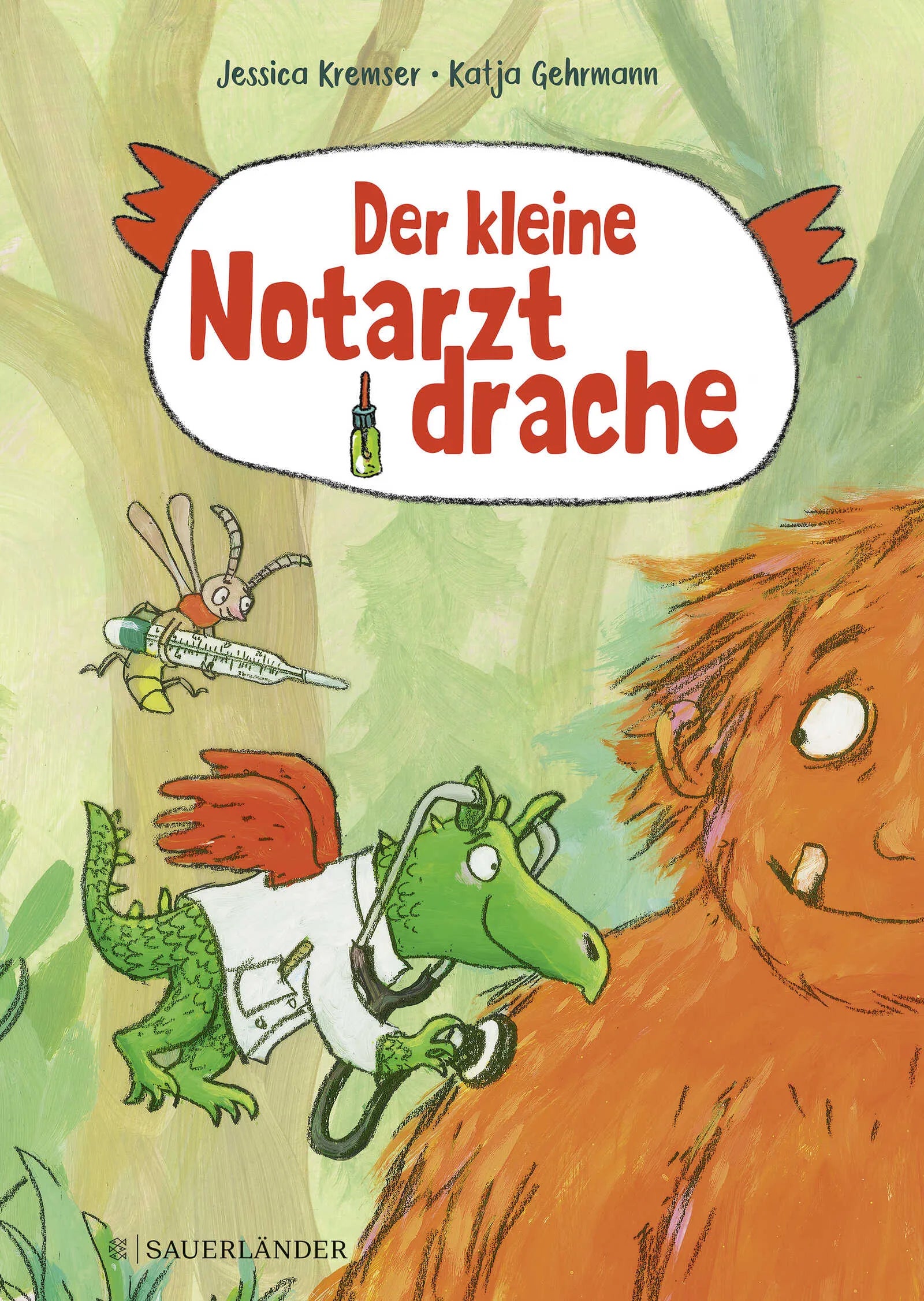 Buchcover von 'Der kleine Notarztdrache' - Gebundene Ausgabe von Jessica Kremser