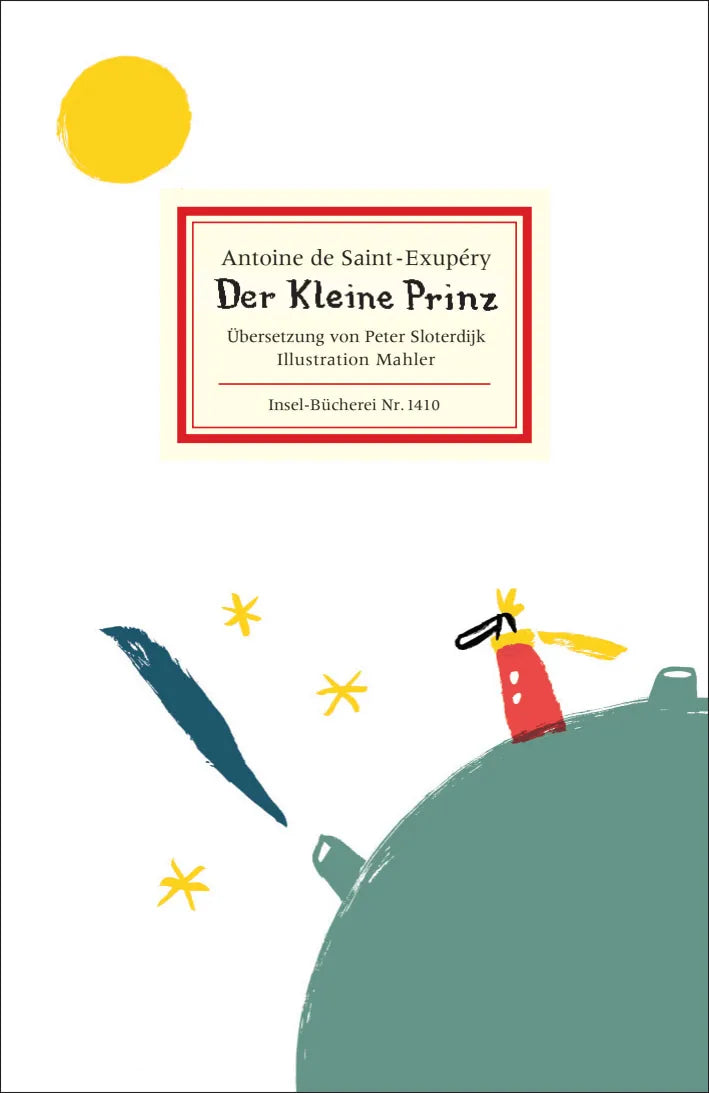 Buchcover von 'Der kleine Prinz' - Gebundene Ausgabe von Antoine de Saint-Exupéry