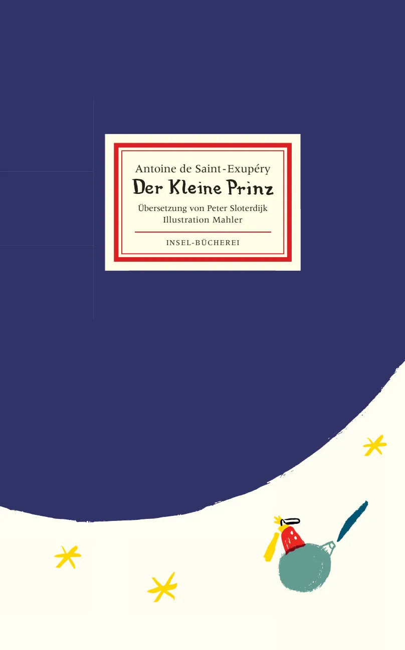 Buchcover von 'Der kleine Prinz' - Gebundene Ausgabe von Antoine de Saint-Exupéry
