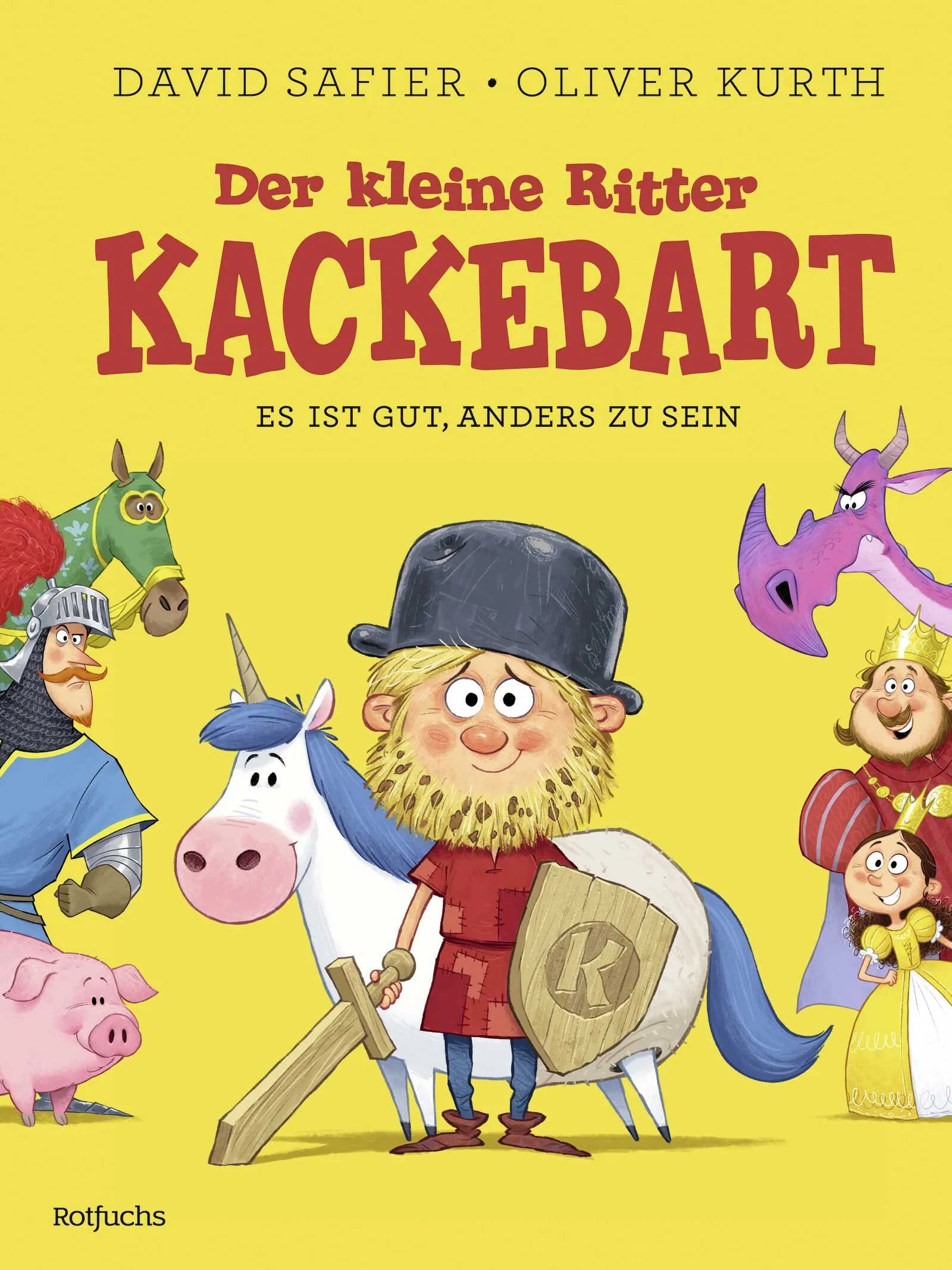 Buchcover von 'Der kleine Ritter Kackebart' - Gebundene Ausgabe von David Safier