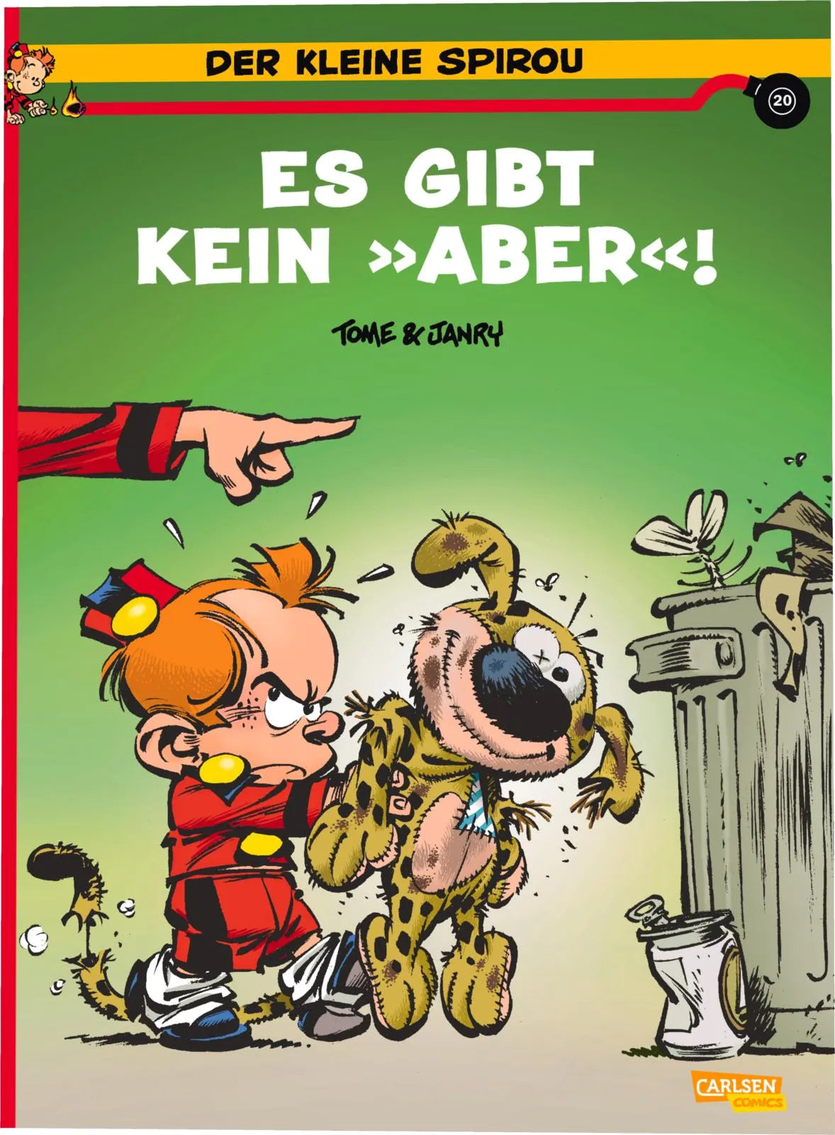 Buchcover von 'Der kleine Spirou 20: Es gibt kein »Aber«!' - Taschenbuch von Janry