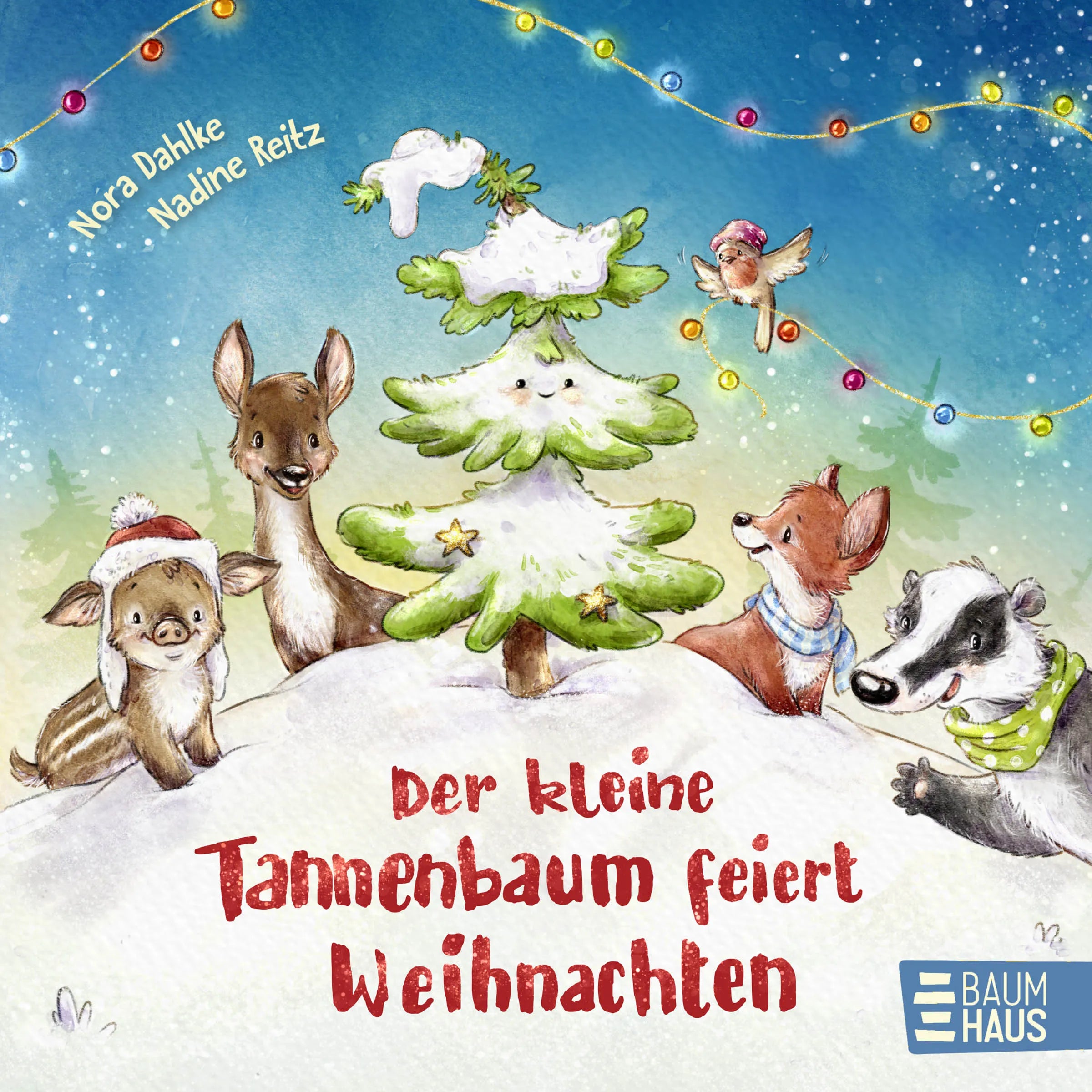Buchcover von 'Der kleine Tannenbaum feiert Weihnachten' - Gebundene Ausgabe von Nora Dahlke