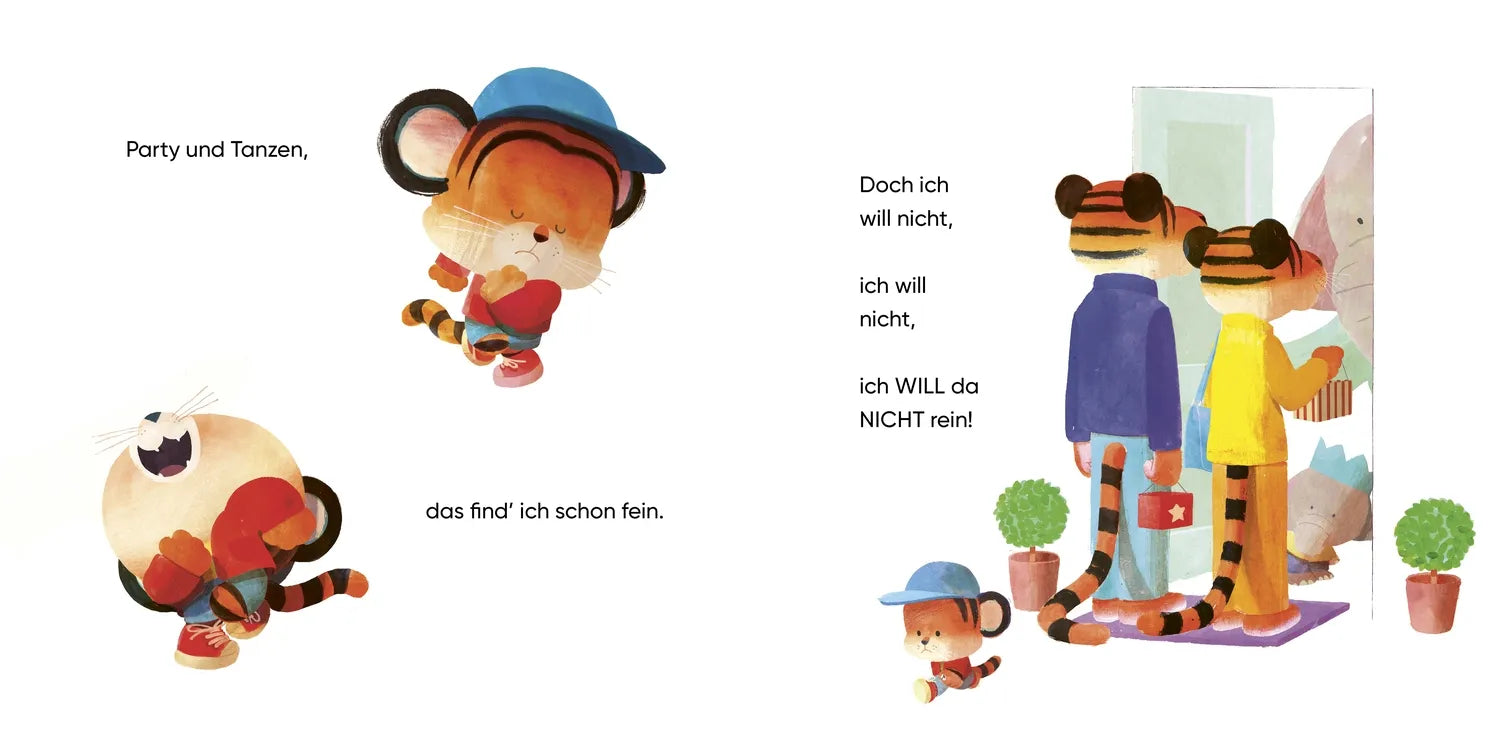 Detailansicht: Der kleine Tiger. Ich WILL aber NICHT! (Hardcover)