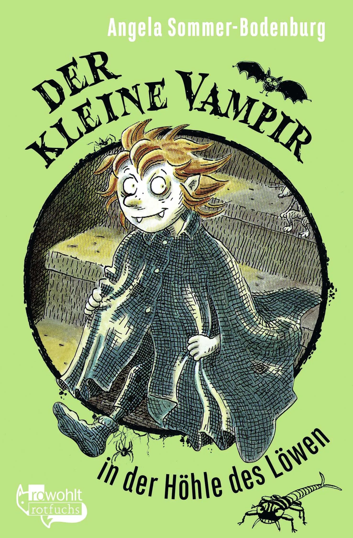 Buchcover von 'Der kleine Vampir in der Höhle des Löwen' - Taschenbuch von Angela Sommer-Bodenburg