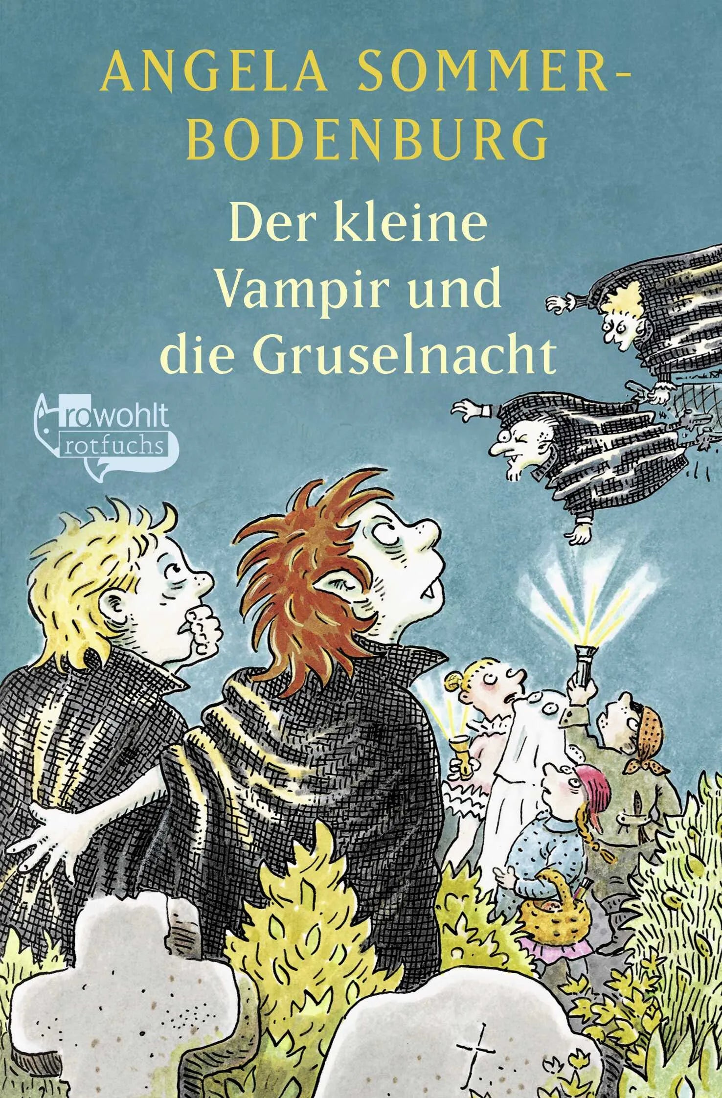 Buchcover von 'Der kleine Vampir und die Gruselnacht' - Taschenbuch von Angela Sommer-Bodenburg