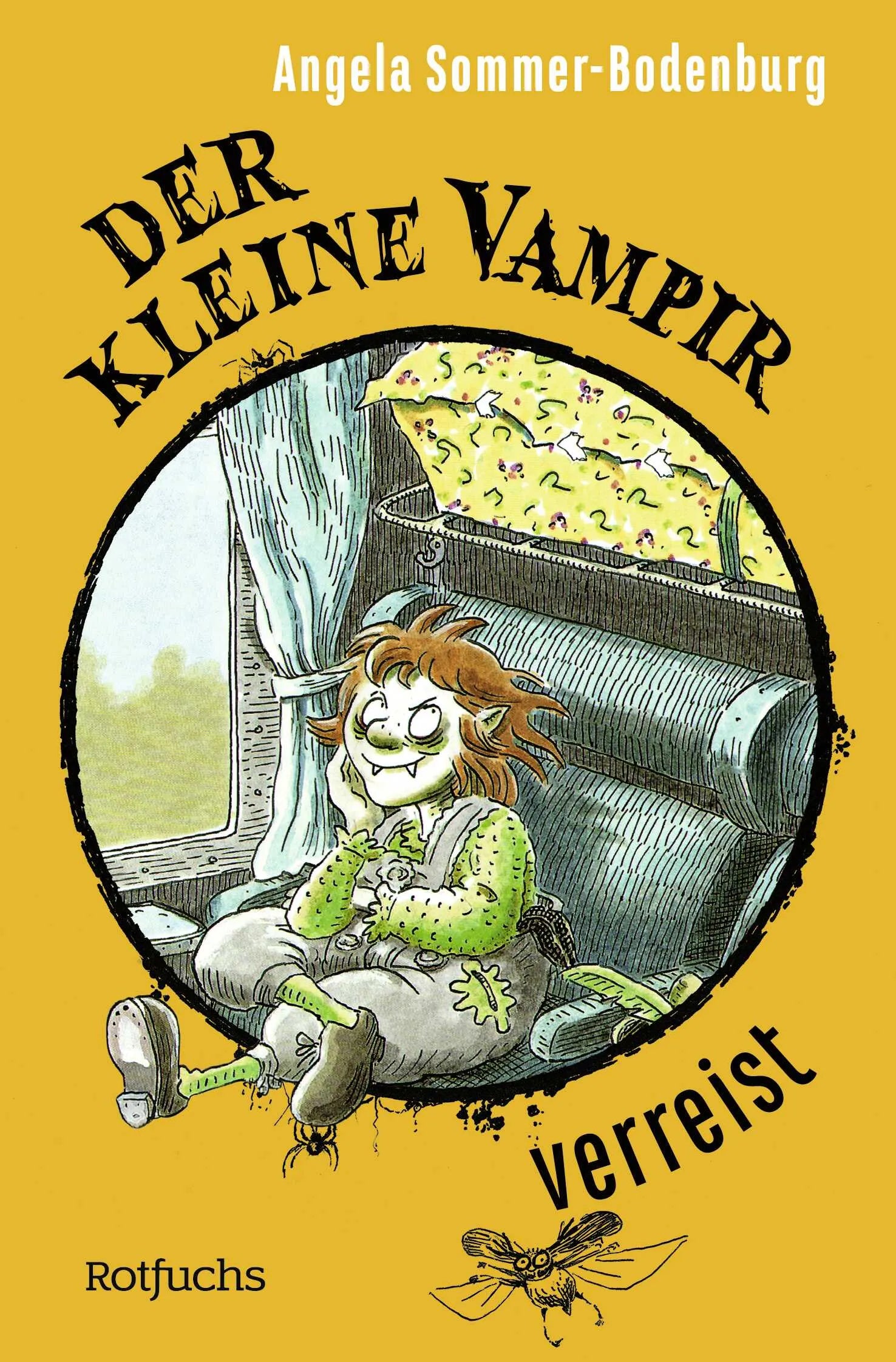 Buchcover von 'Der kleine Vampir verreist' - Taschenbuch von Angela Sommer-Bodenburg