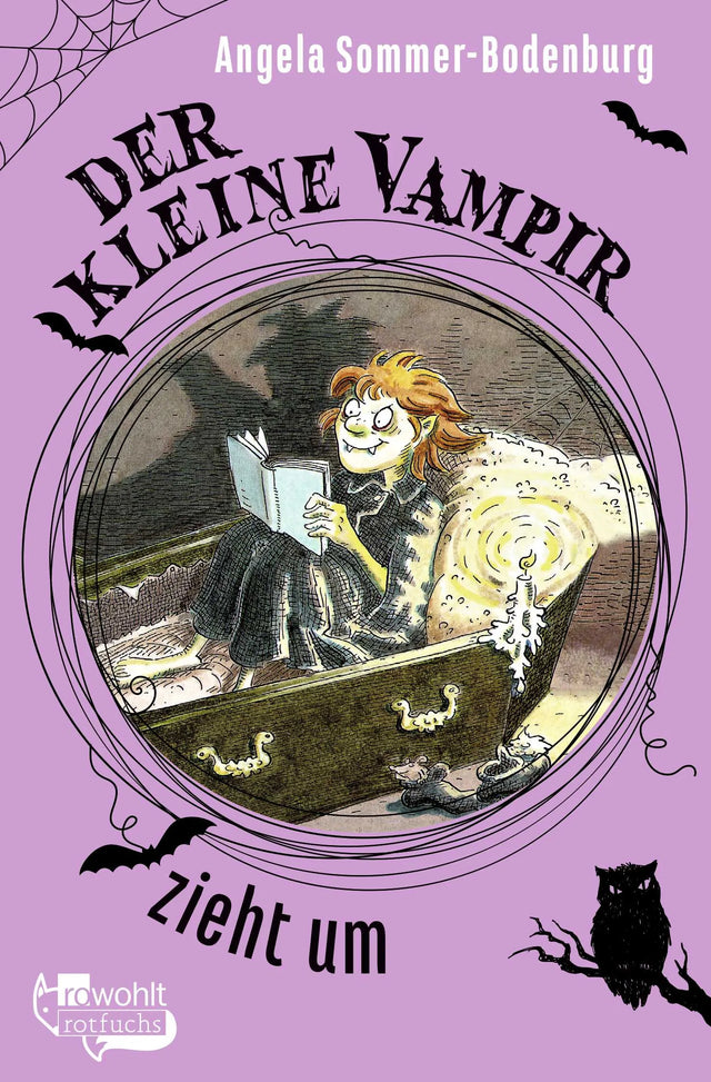Buchcover von 'Der kleine Vampir zieht um' - Taschenbuch von Angela Sommer-Bodenburg
