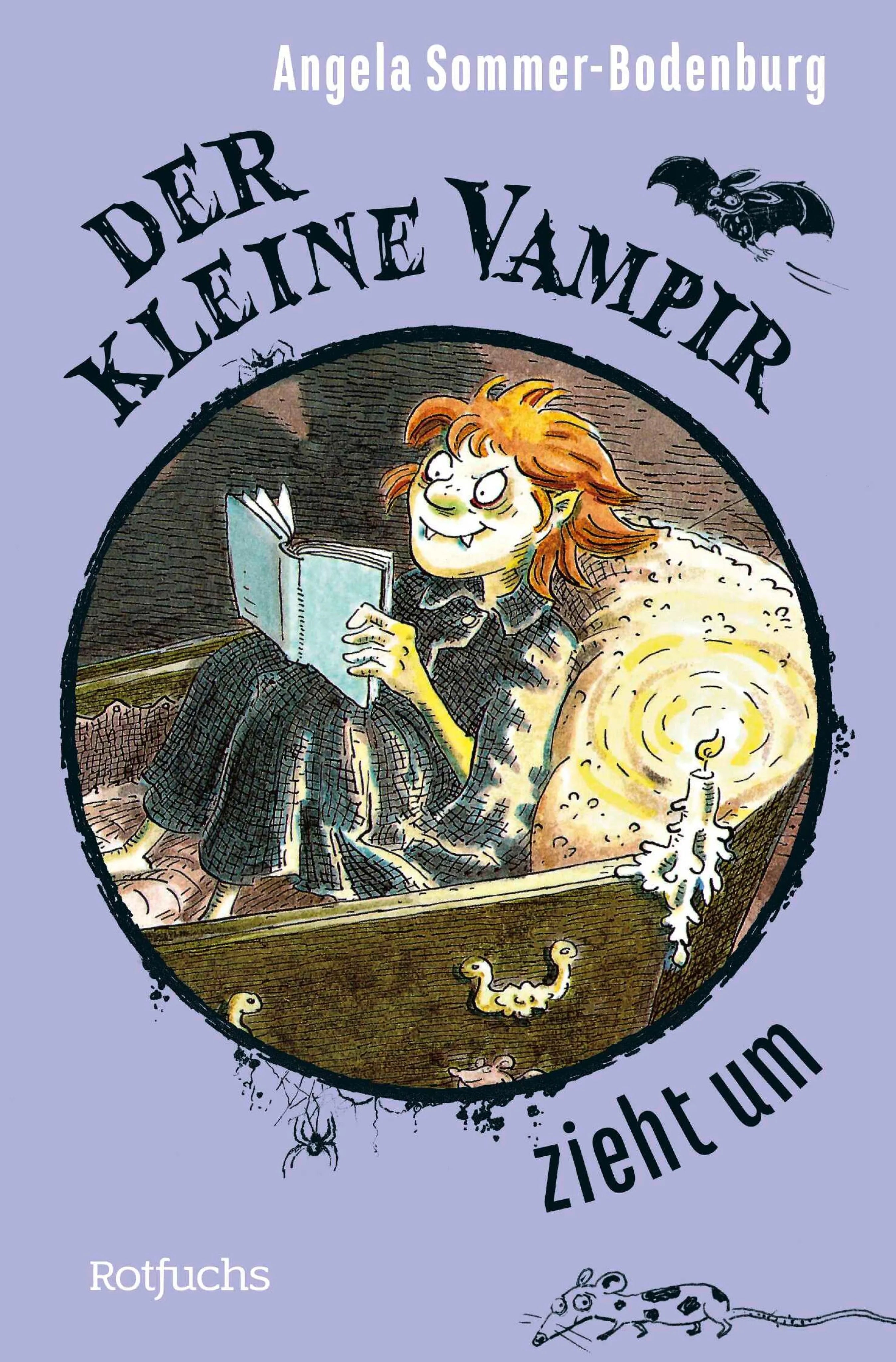 Cover: Der kleine Vampir zieht um (E-Book) von Angela Sommer-Bodenburg