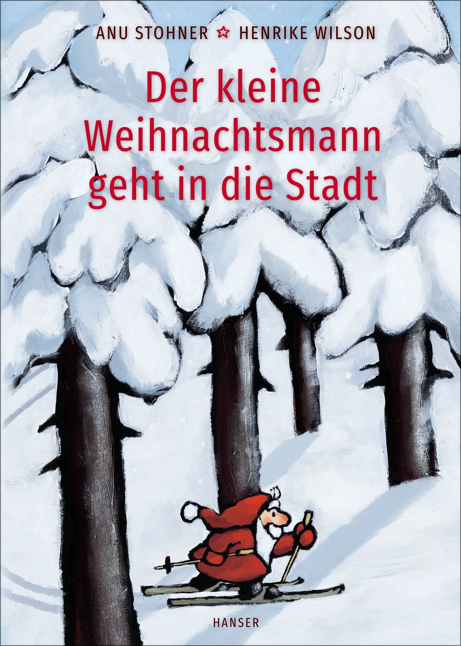 Buchcover von 'Der kleine Weihnachtsmann geht in die Stadt' - Gebundene Ausgabe von Anu Stohner