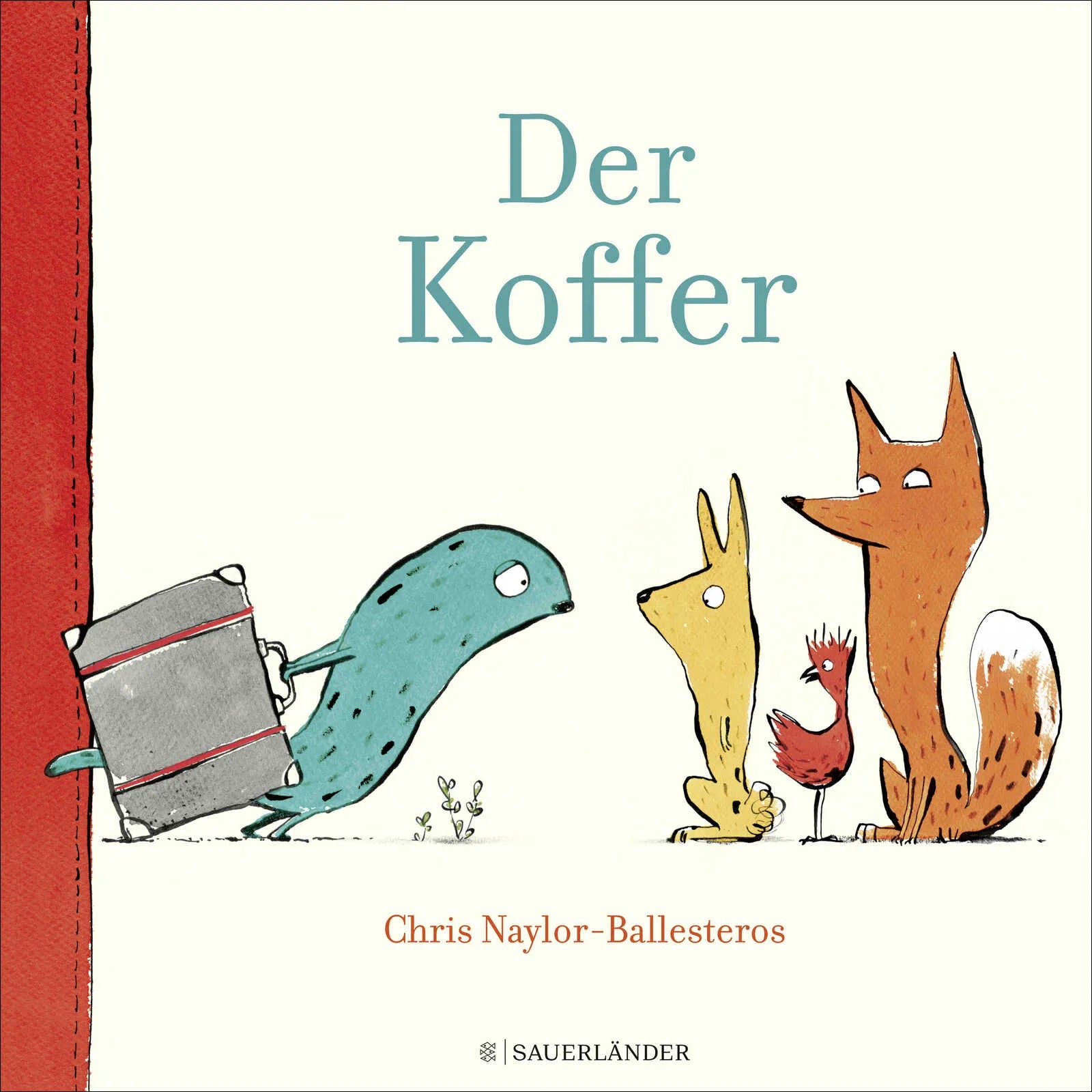 Buchcover von 'Der Koffer' - Gebundene Ausgabe von Chris Naylor-Ballesteros