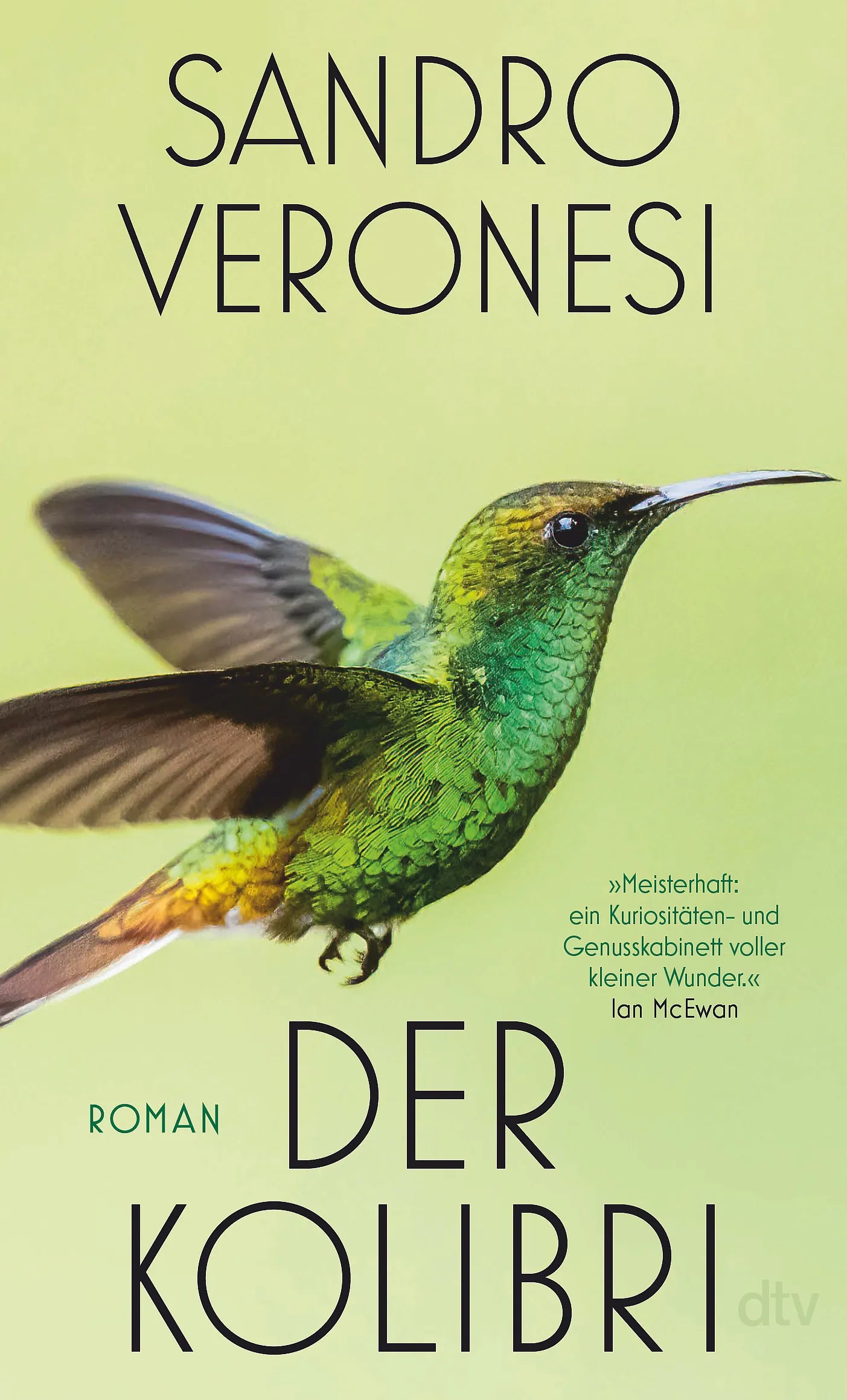 Buchcover von 'Der Kolibri' - Taschenbuch von Sandro Veronesi