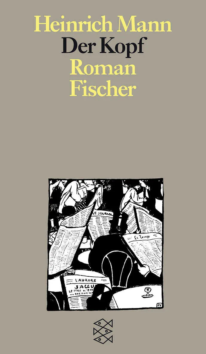 Buchcover von 'Der Kopf' - Taschenbuch von Heinrich Mann