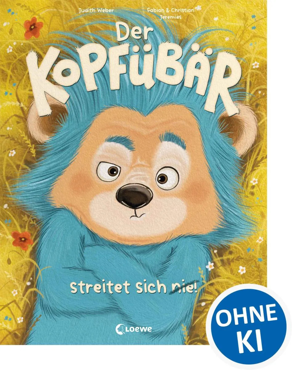 Cover: Der Kopfübär streitet sich nie! (E-Book) von Judith Weber