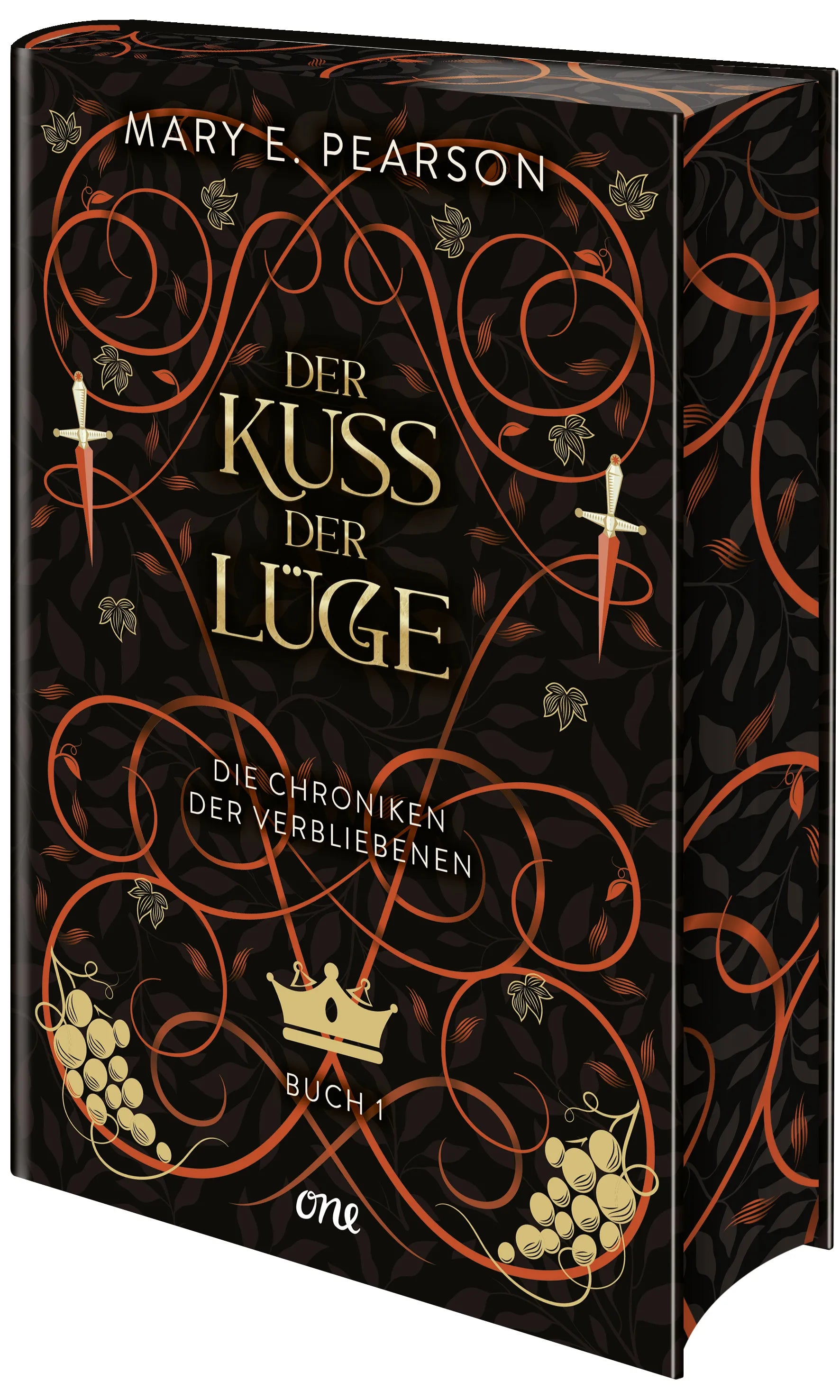 Buchcover von 'Der Kuss der Lüge' - Gebundene Ausgabe von Mary E. Pearson