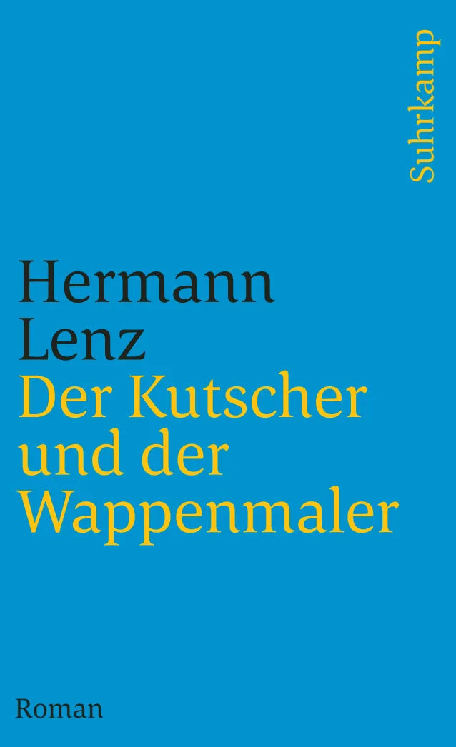 Buchcover von 'Der Kutscher und der Wappenmaler' - Taschenbuch von Hermann Lenz