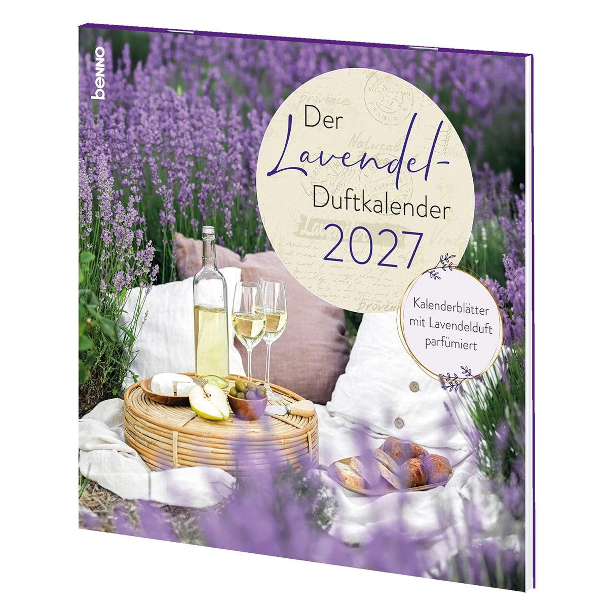 Der Lavendel-Duftkalender 2027 – Ansicht